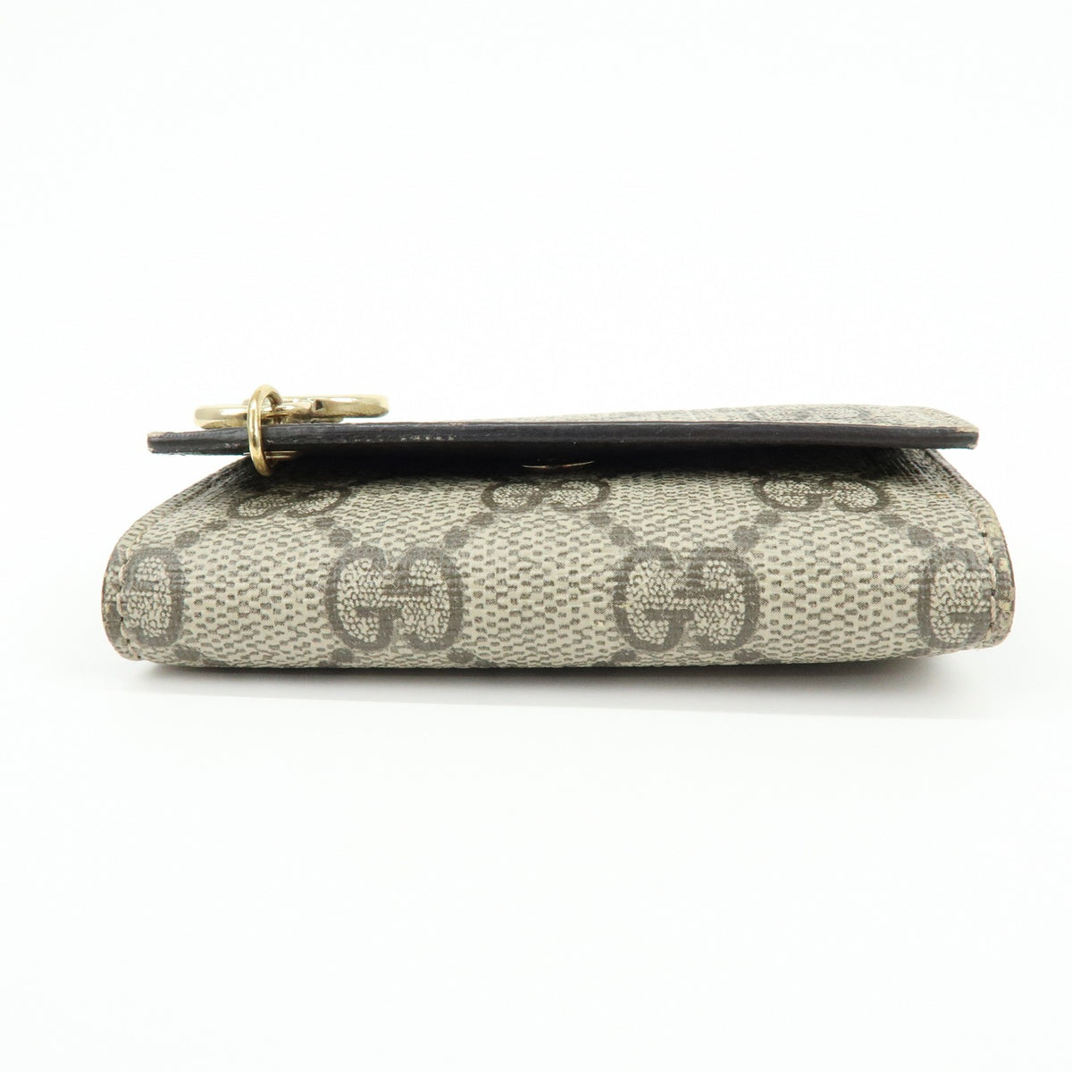 Gucci Interlocking G French Gg Coated Canvas Beige Canvas Wallets Accessory (Pre-Owned)