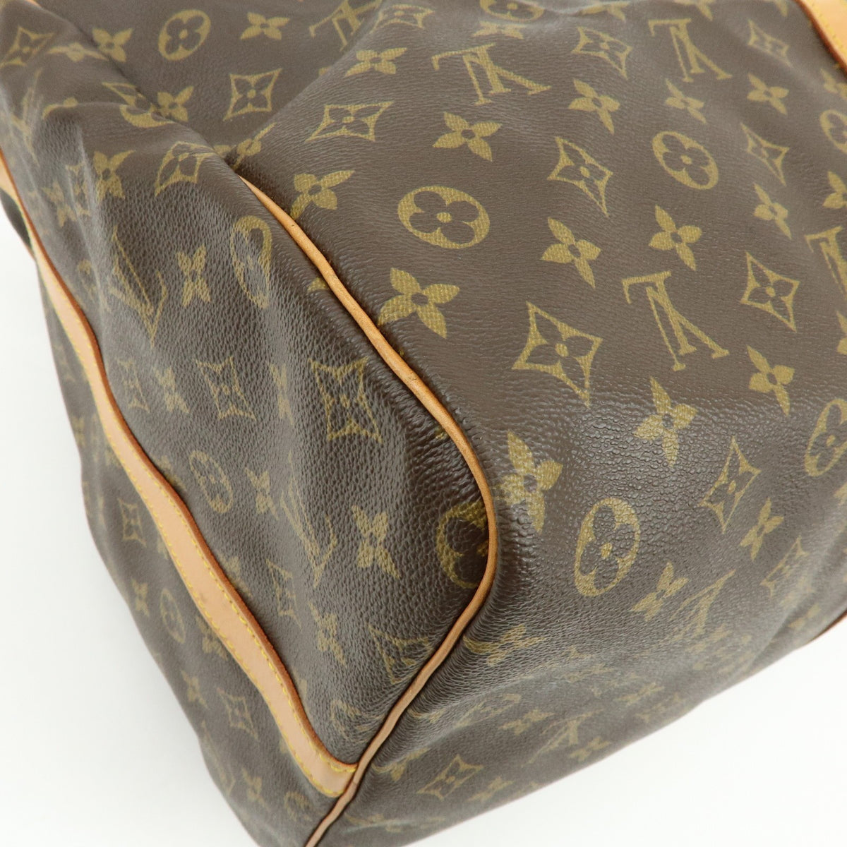 Louis Vuitton Keepall Bandouliere Monogram Canvas Brown Canvas Travel Bag Bag (Pre-Owned)