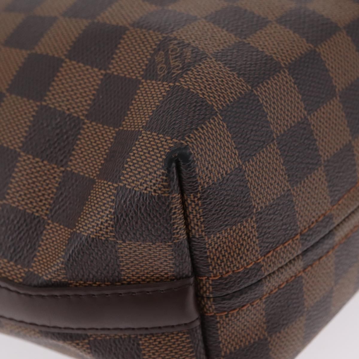 Louis Vuitton Illovo Damier Brown Canvas Handbag (Pre-Owned)