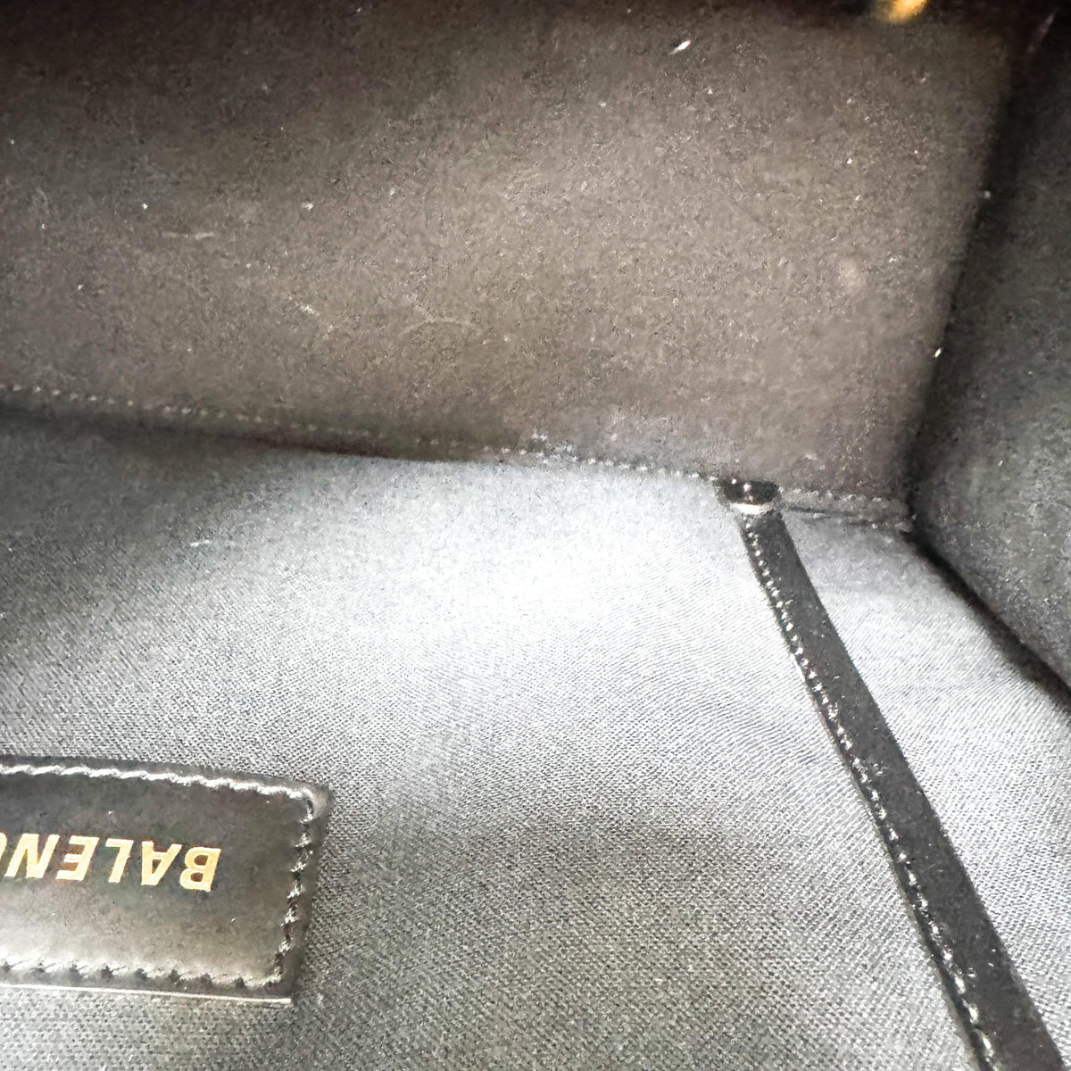 Balenciaga Hardware Canvas Black Canvas Tote Bag Bag (Pre-Owned)