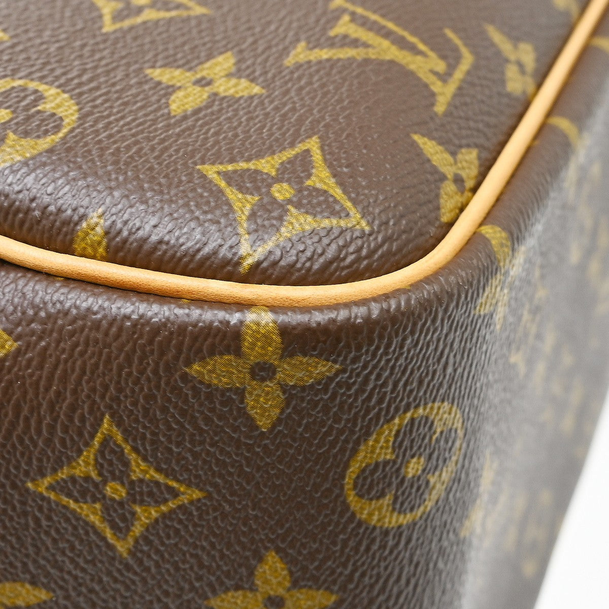 Louis Vuitton Deauville Limited Edition Since 1854 Monogram Jacquard Brown Canvas Handbag (Pre-Owned)