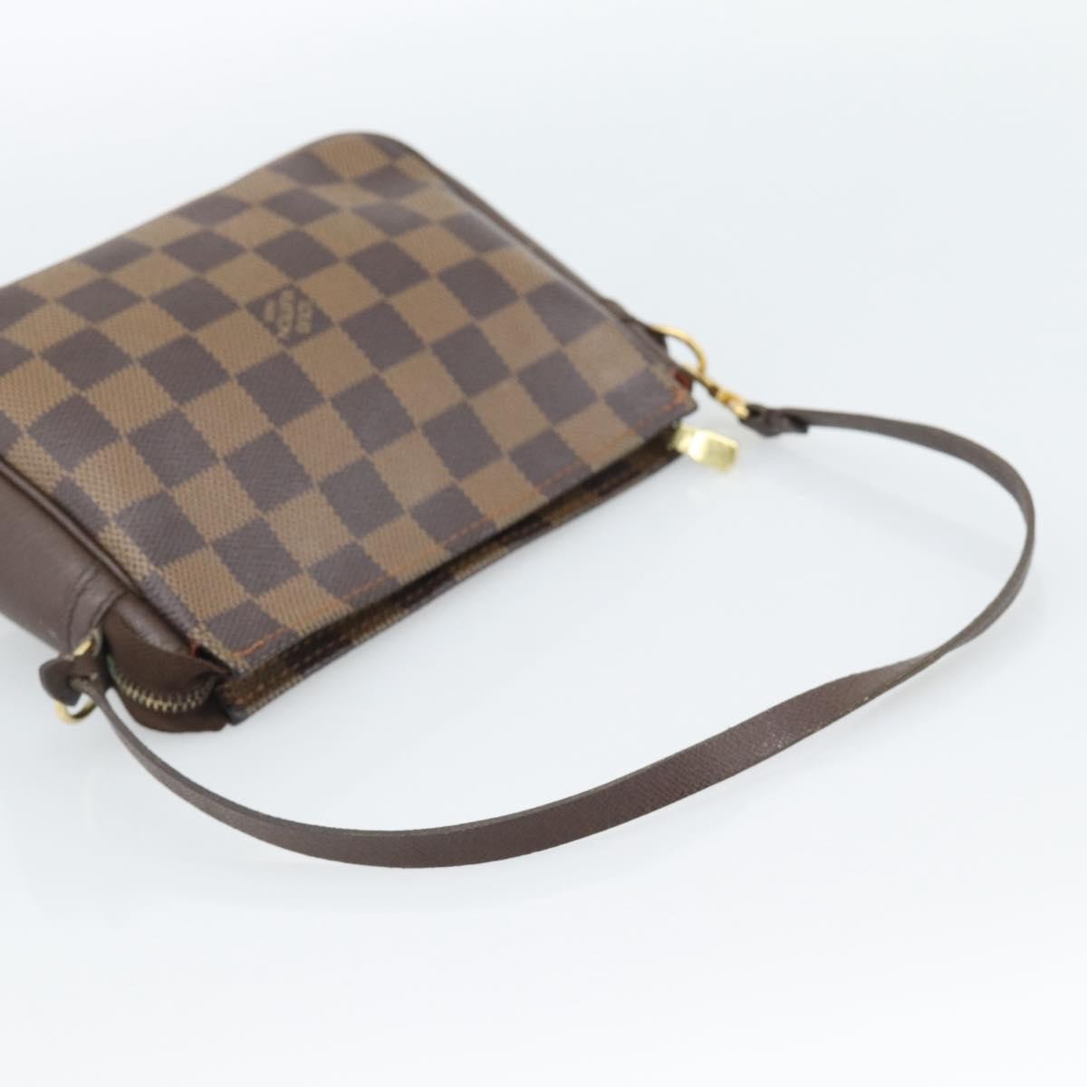 Louis Vuitton Trousse Make Up Damier Brown Canvas Clutche & Pouche Bag (Pre-Owned)