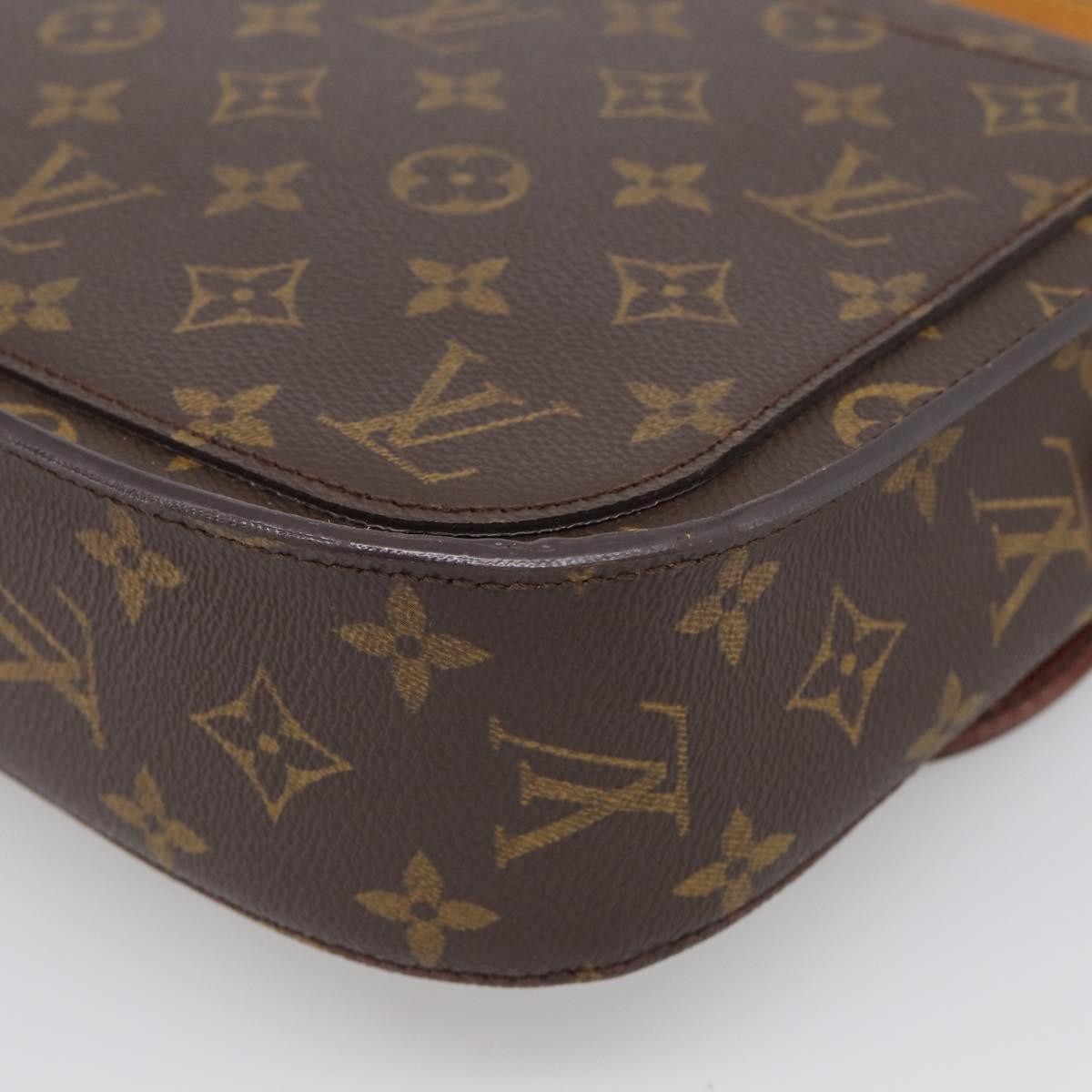 Louis Vuitton Saint Cloud Monogram Canvas Brown Canvas Handbag (Pre-Owned)