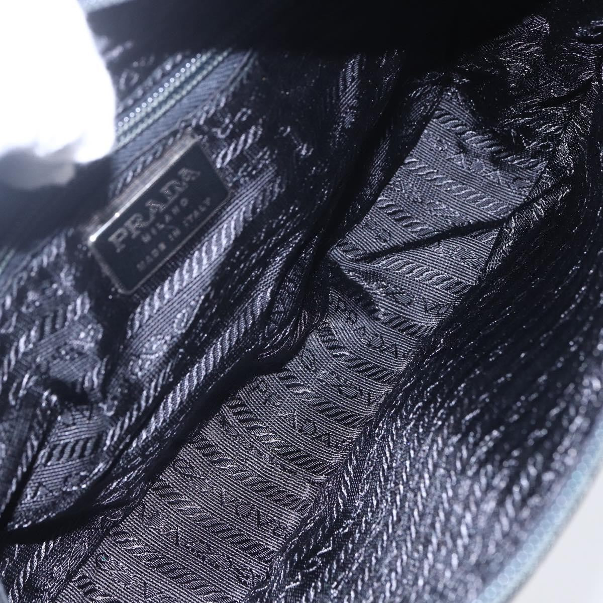 Prada Vintage Tessuto Black Nylon Handbag (Pre-Owned)