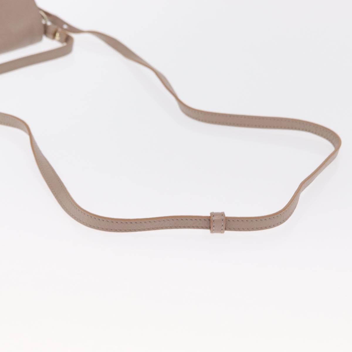 Chloe Lily Leather Beige Leather Handbag (Pre-Owned)