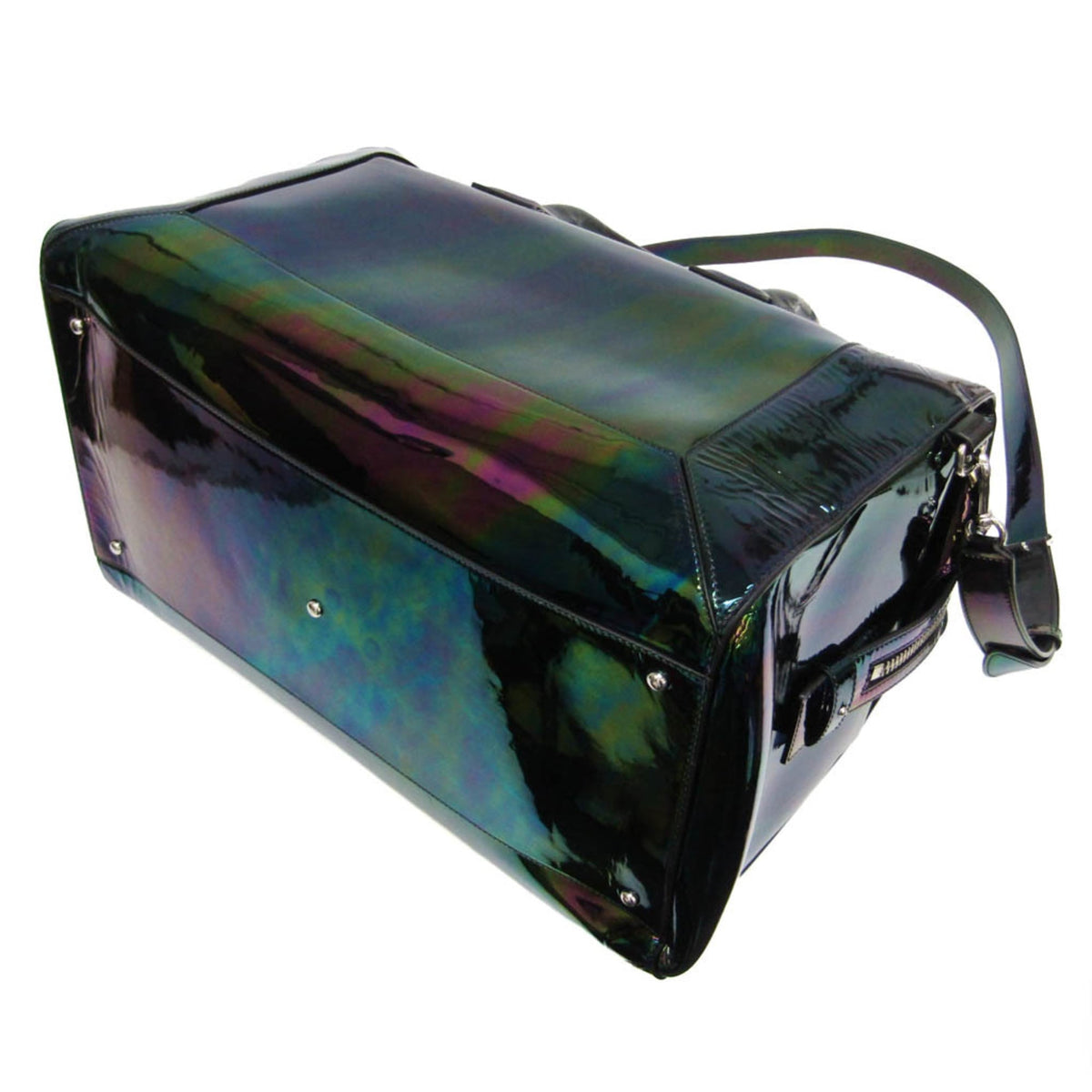 Givenchy Lucrezia Boston Bag Iridiscent Leather Multicolour Leather Crossbody Bag Bag (Pre-Owned)
