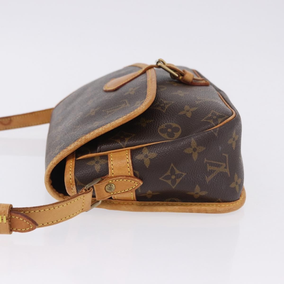 Louis Vuitton Sologne Monogram Brown Canvas Shoulder Bag Bag (Pre-Owned)