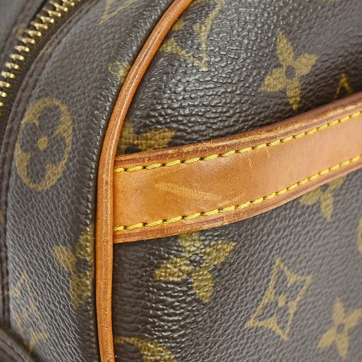 Louis Vuitton Blois Monogram Canvas Brown Canvas Shoulder Bag Bag (Pre-Owned)
