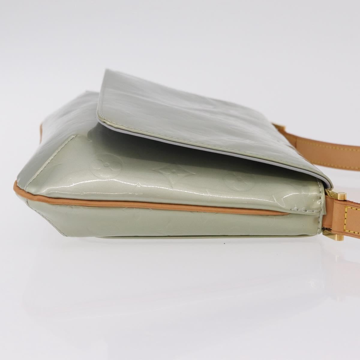 Louis Vuitton Thompson Street Monogram Vernis Gray Patent_Leather Shoulder Bag Bag (Pre-Owned)