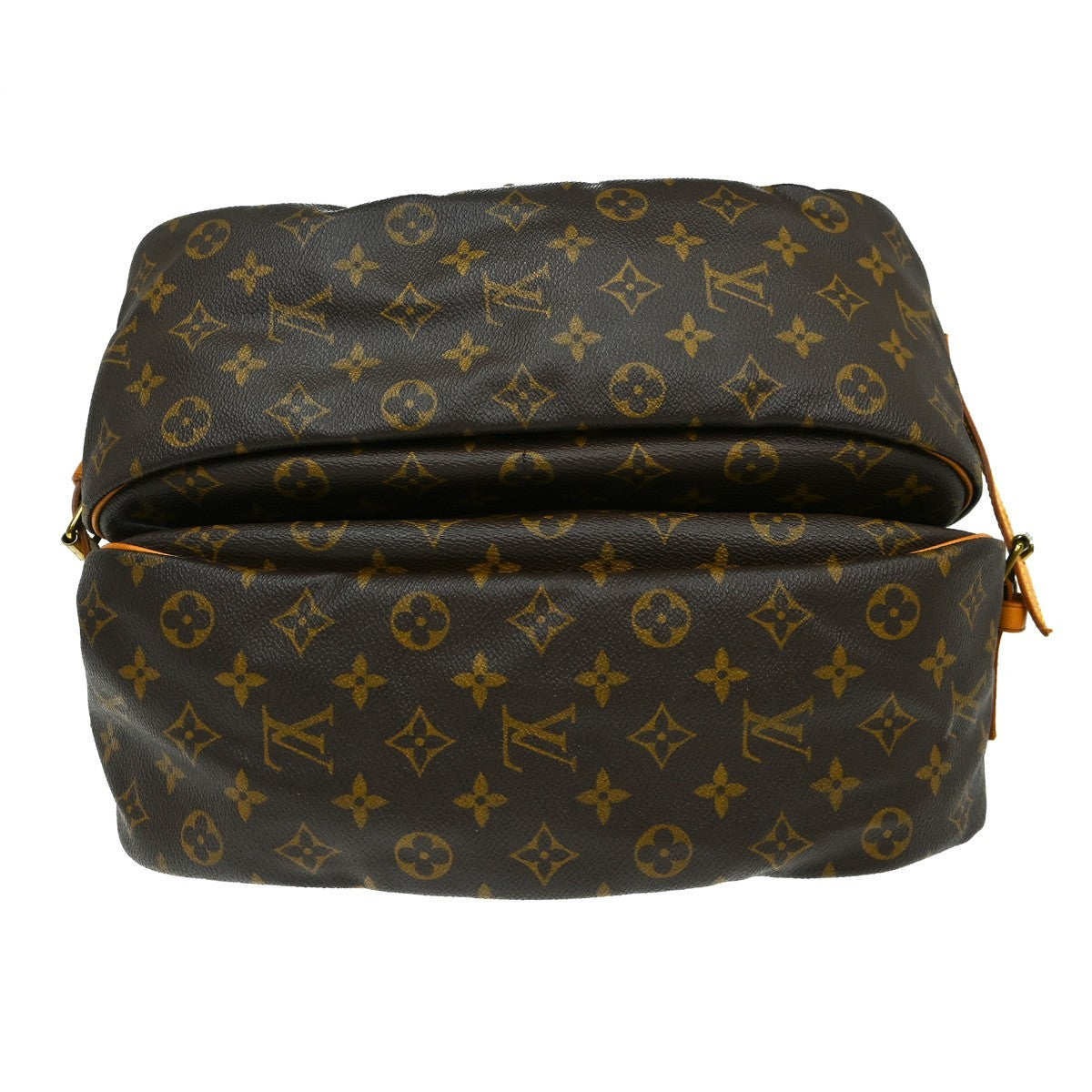 Louis Vuitton Saumur Monogram Canvas Brown Canvas Handbag (Pre-Owned)