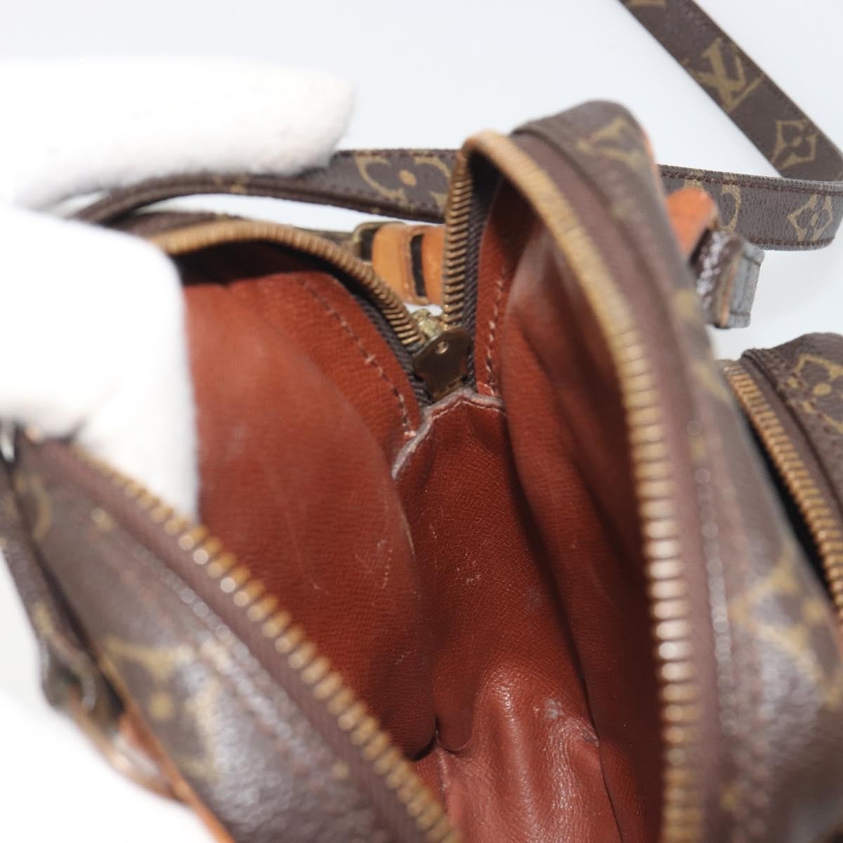 Louis Vuitton Amazone Monogram Brown Canvas Shoulder Bag Bag (Pre-Owned)