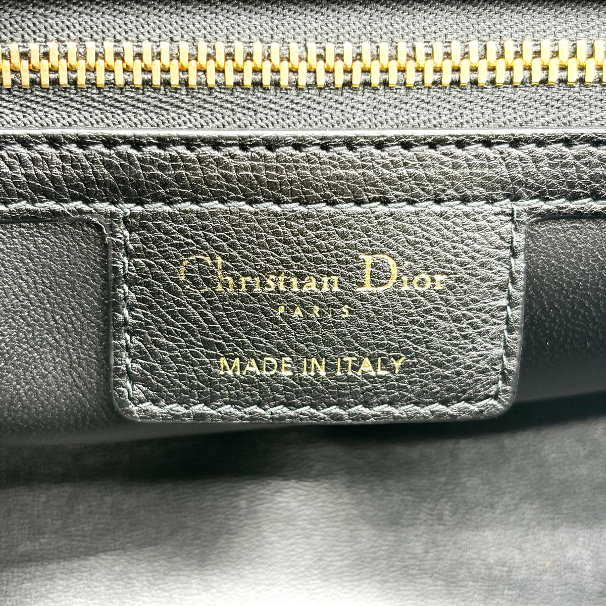 Christian Dior Caro Bag Cannage Quilt Calfskin Black Leather Handbag (Pre-Owned)