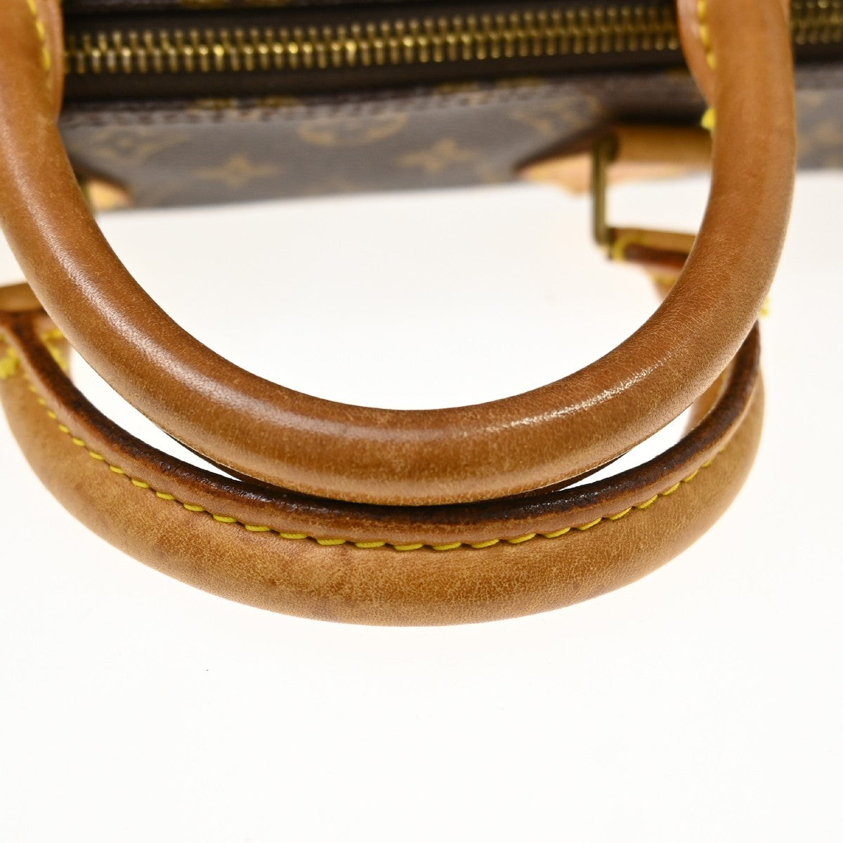 Louis Vuitton Speedy Monogram Brown Canvas Handbag (Pre-Owned)