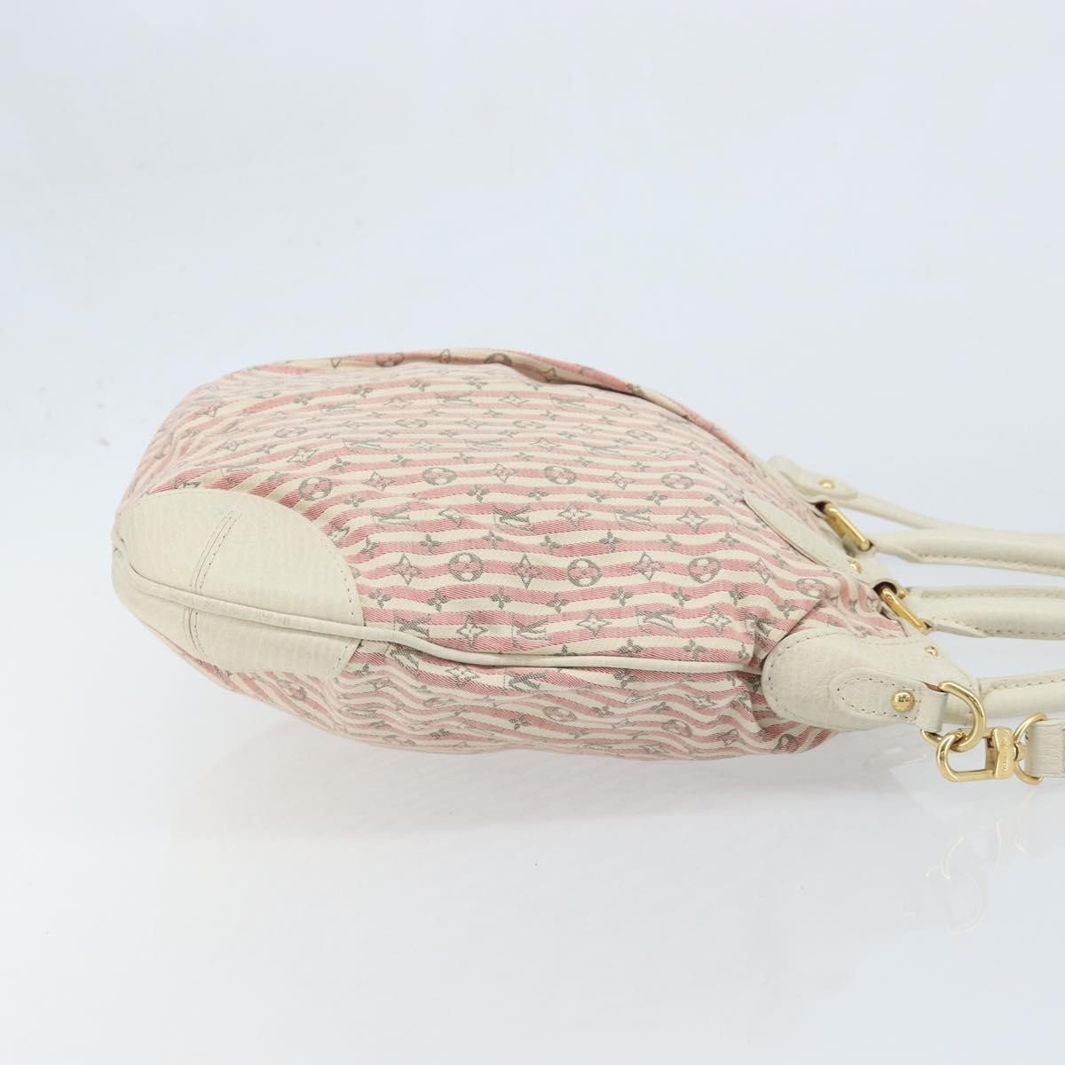 Louis Vuitton Marina Mini Lin Croisette Pink Canvas Handbag (Pre-Owned)