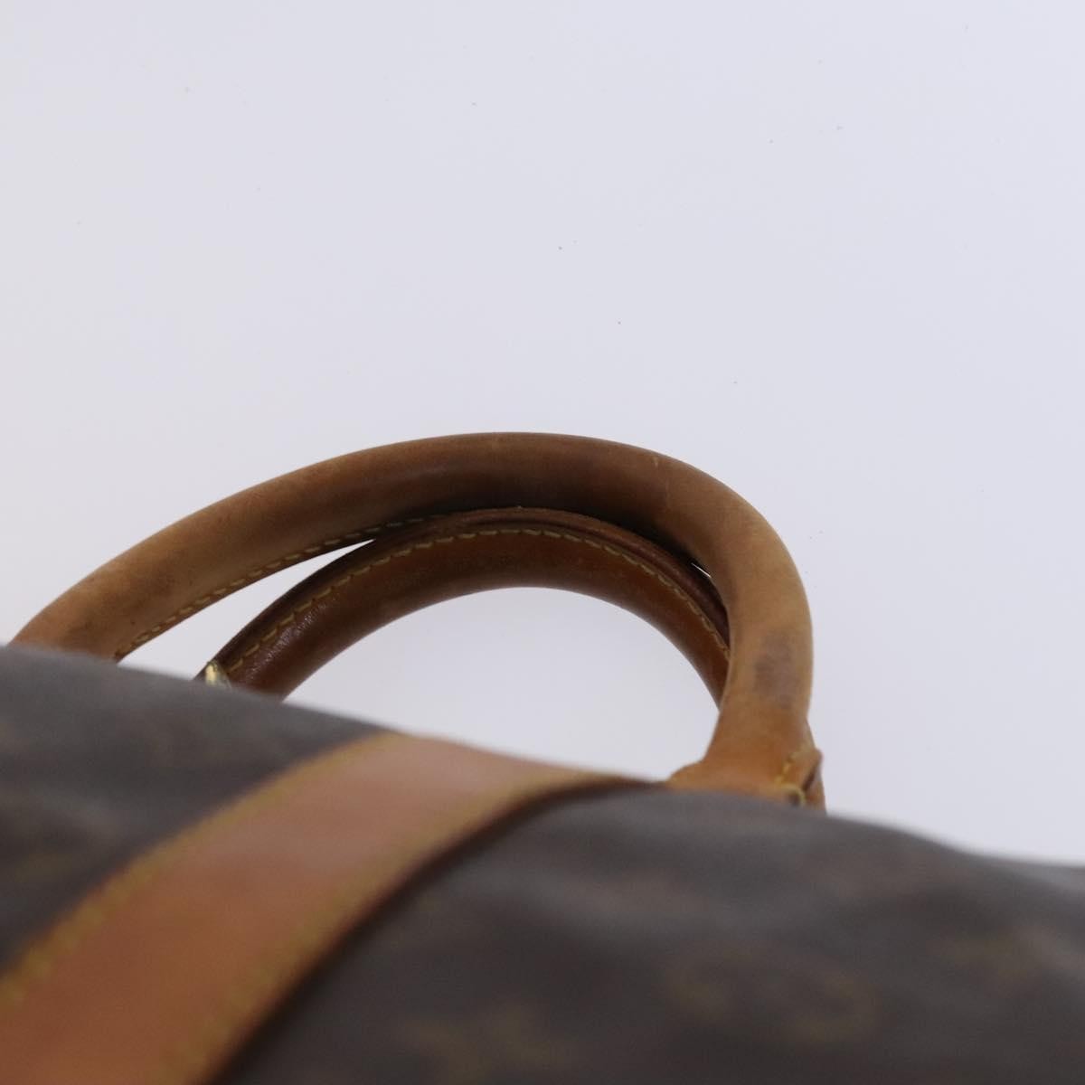 Louis Vuitton Keepall Monogram Canvas Brown Canvas Travel Bag Bag (Pre-Owned)