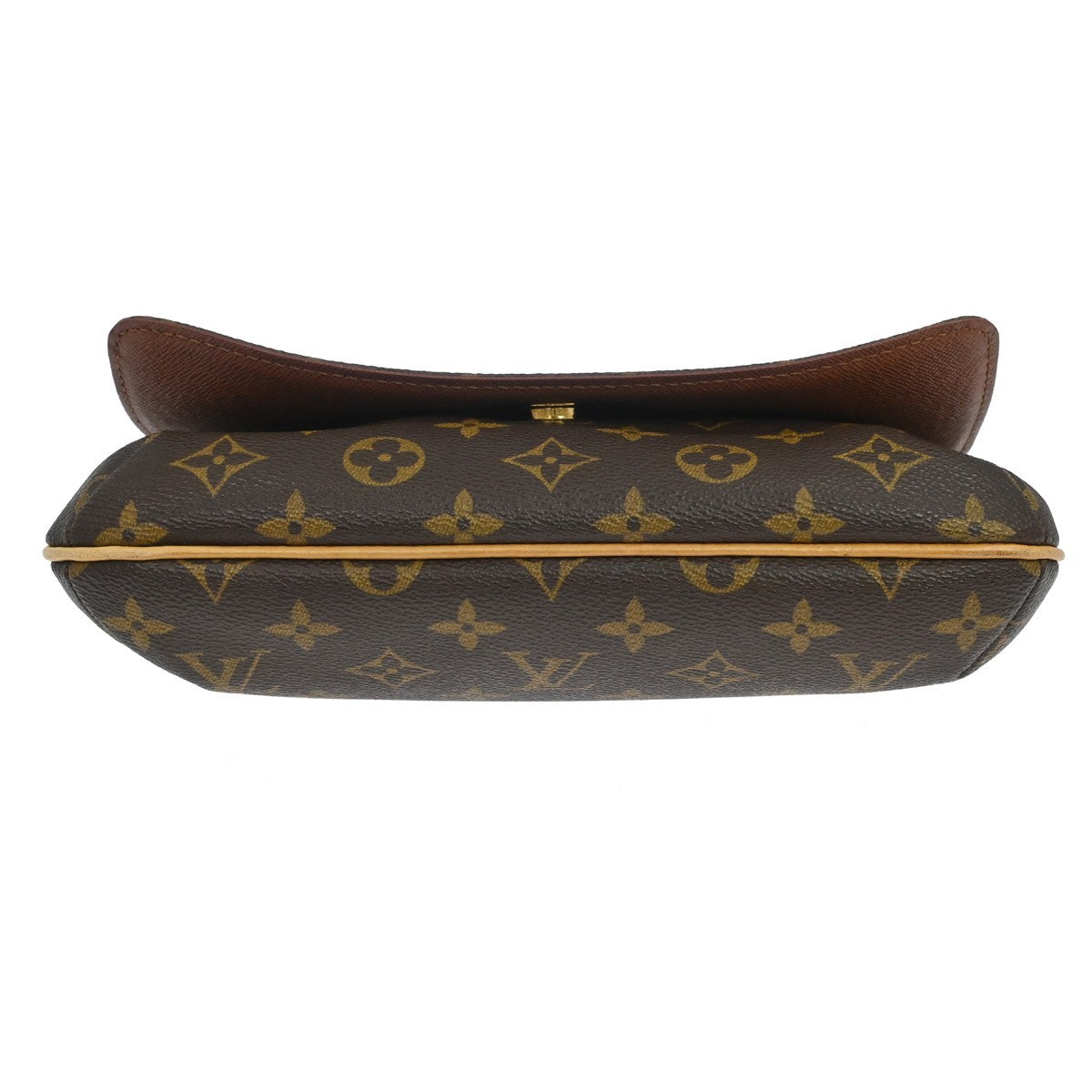 Louis Vuitton Musette Tango Monogram Canvas Brown Canvas Shoulder Bag Bag (Pre-Owned)