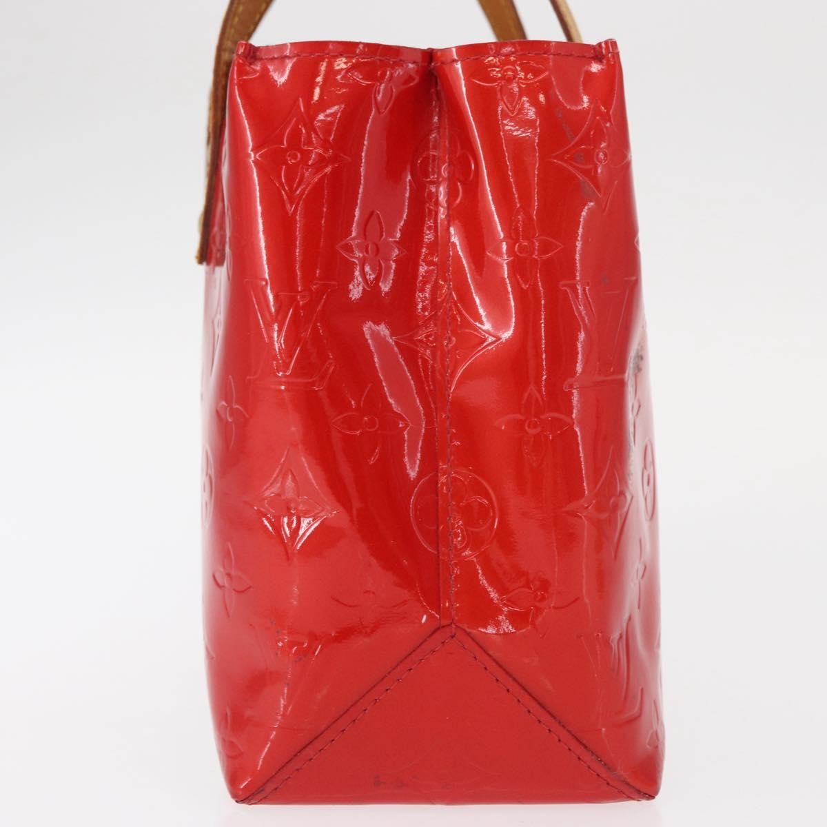 Louis Vuitton Reade Monogram Vernis Red Patent_Leather Handbag (Pre-Owned)