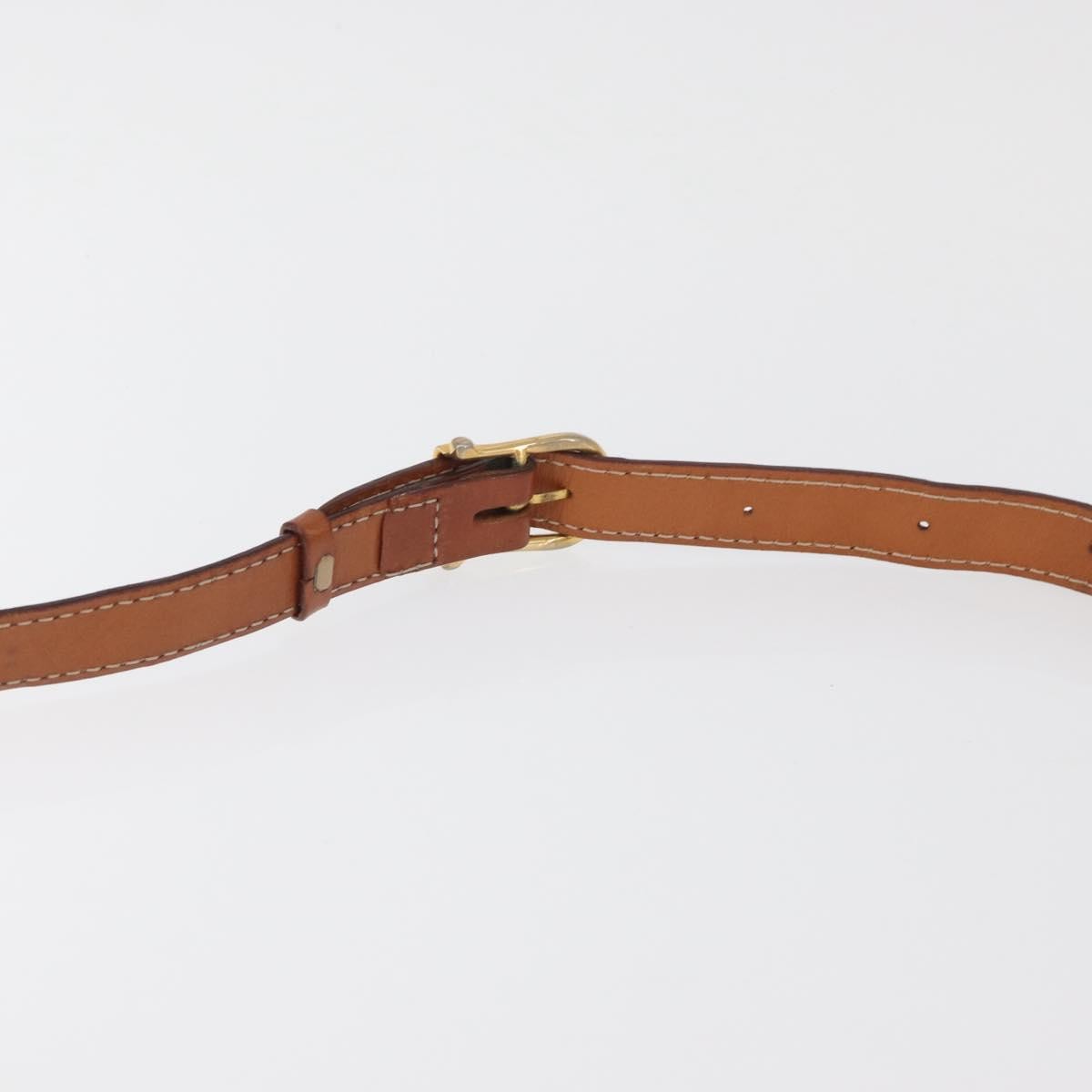 Celine Vintage Macadam Canvas And Leather Beige Canvas Shoulder Bag Bag (Pre-Owned)