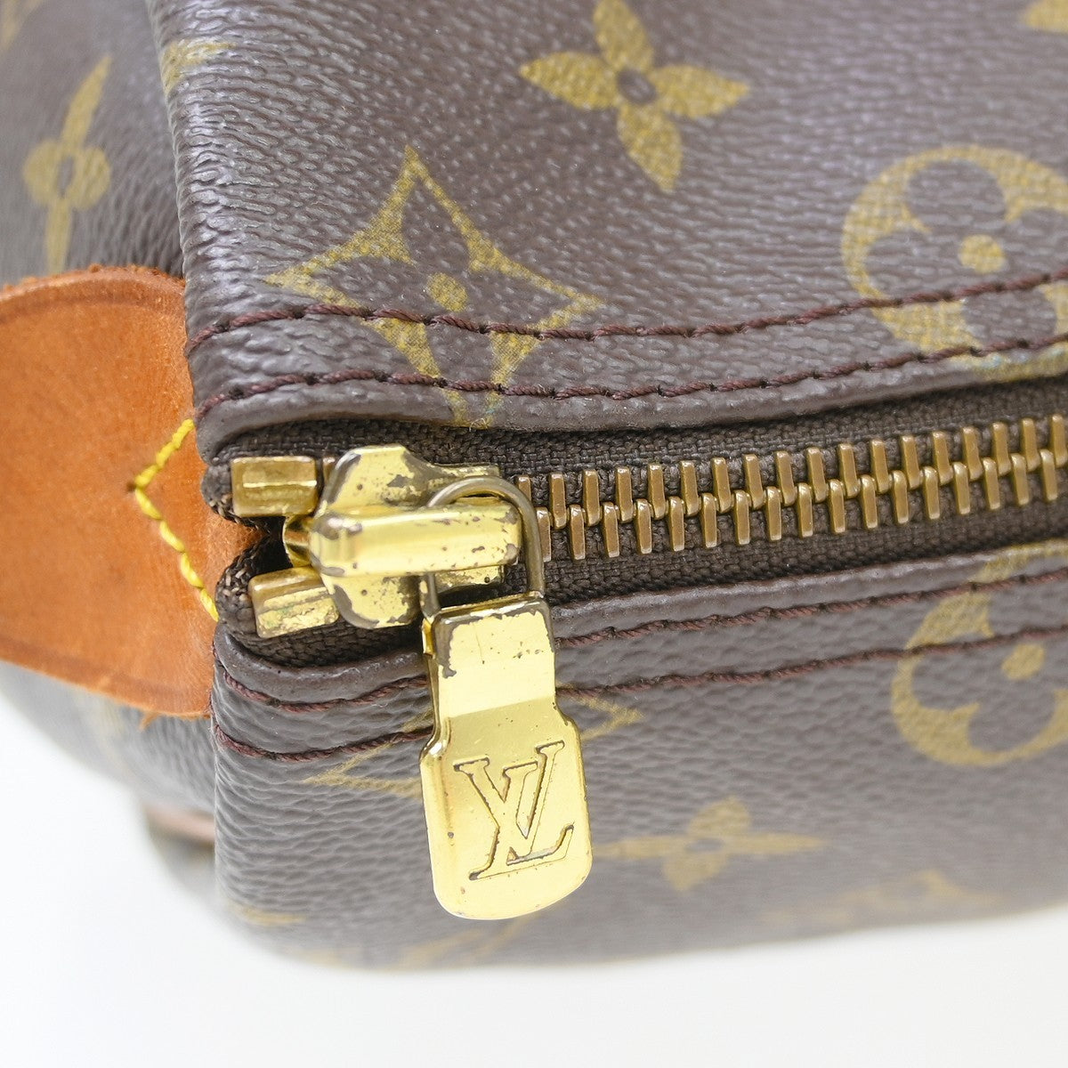Louis Vuitton Flanerie Monogram Canvas Brown Canvas Travel Bag Bag (Pre-Owned)