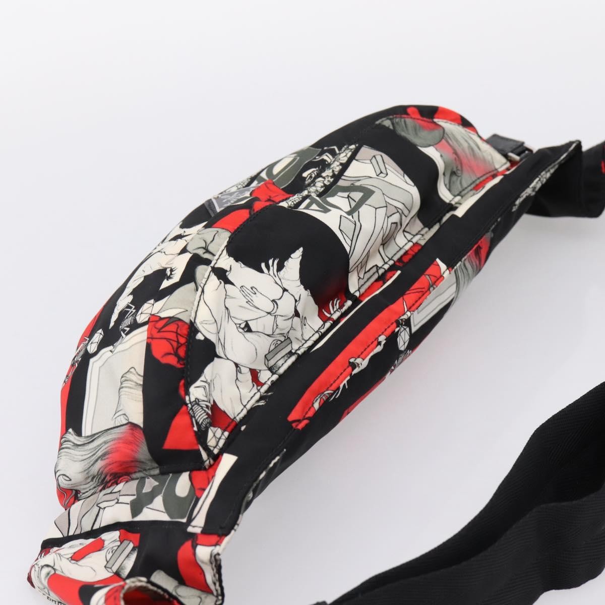 Prada Zip Waist Printed Tessuto Multicolour Nylon Handbag (Pre-Owned)