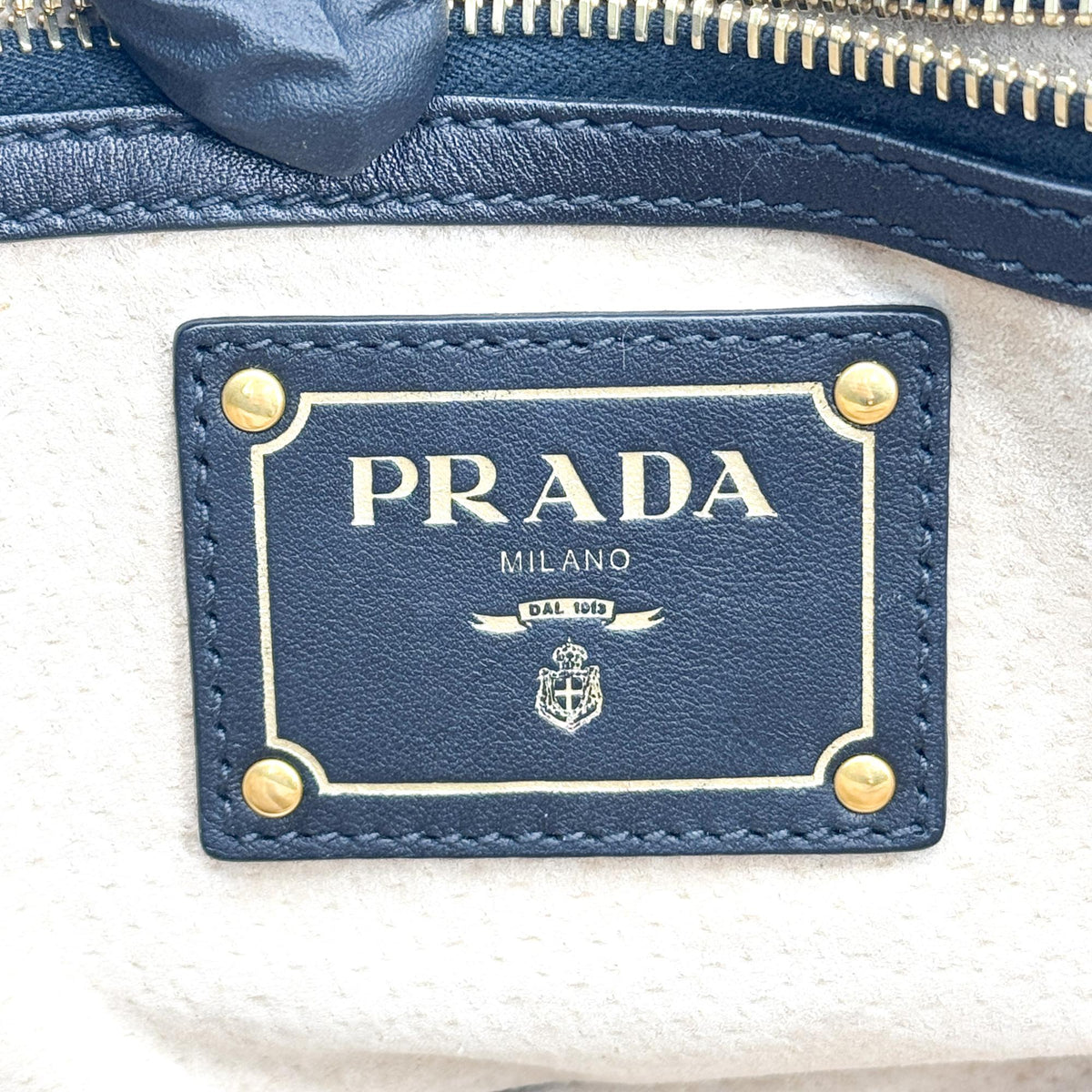 Prada Convertible Buckle Soft Calf Black Leather Tote Bag Bag (Pre-Owned)