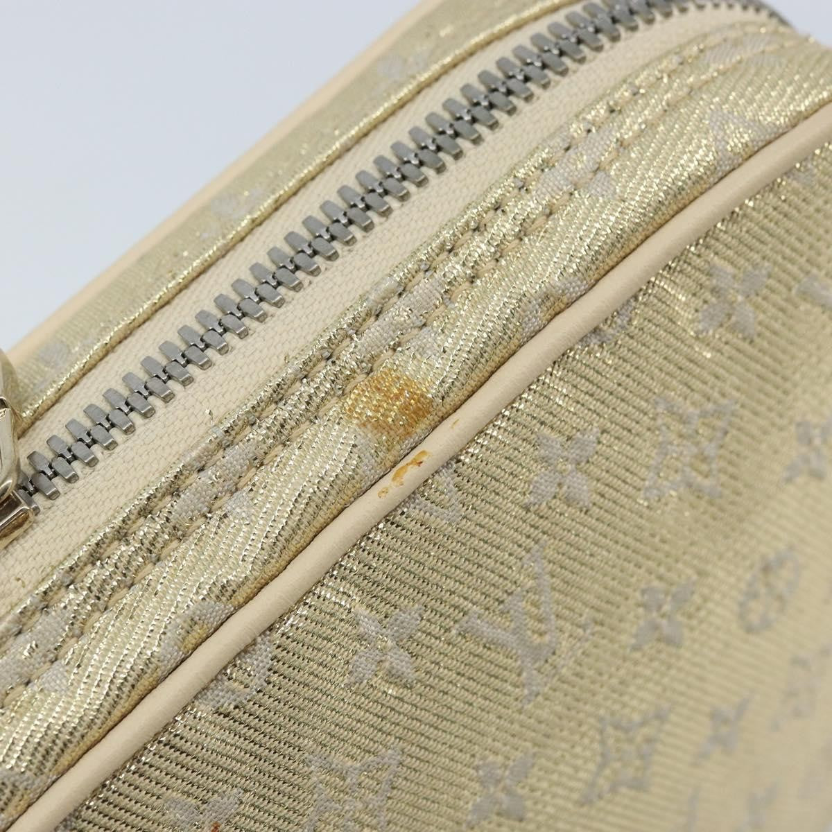Louis Vuitton Mckenna Mini Lin Gold Canvas Shoulder Bag Bag (Pre-Owned)