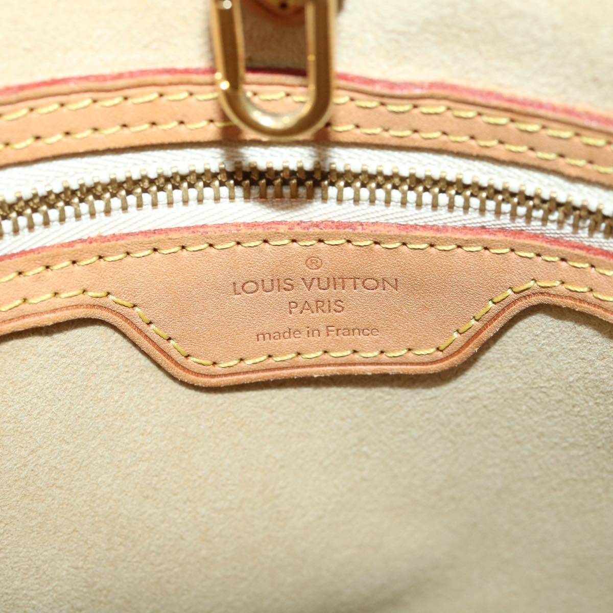Louis Vuitton Hampstead Damier White Canvas Tote Bag Bag (Pre-Owned)