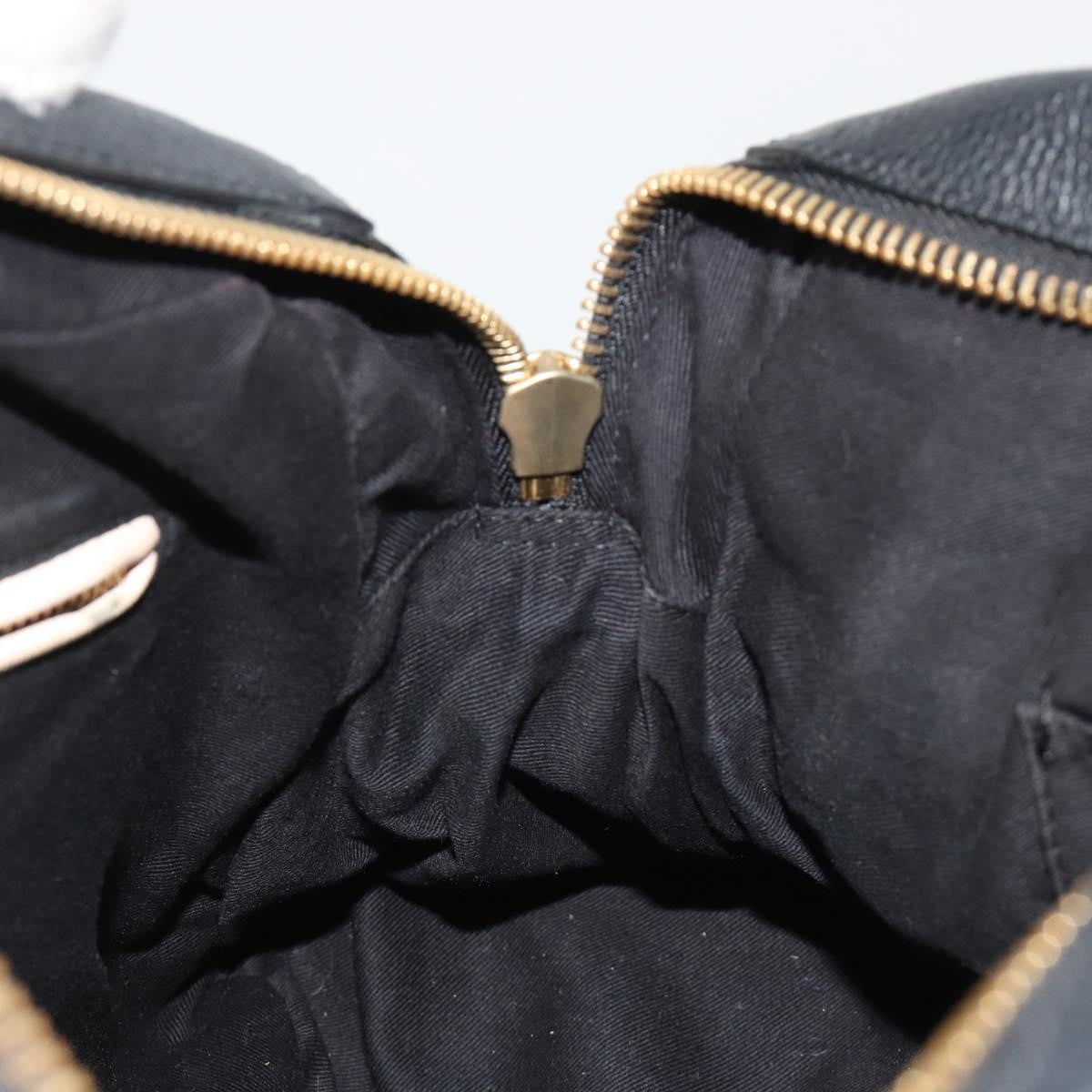 Chloe Paraty Quilted Leather Black Leather Handbag (Pre-Owned)