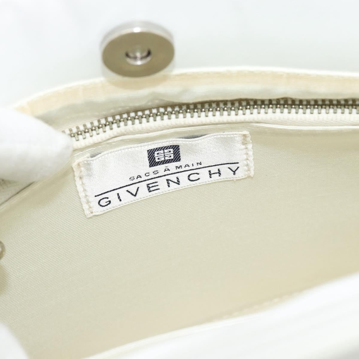 Givenchy Shoulder Leather White Leather Shoulder Bag Bag (Pre-Owned)