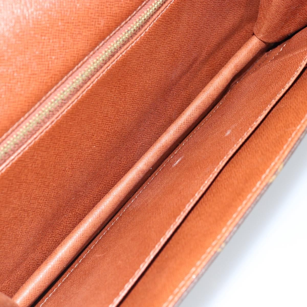 Louis Vuitton Dame Pochette Monogram Canvas Brown Canvas Clutche & Pouche Bag (Pre-Owned)