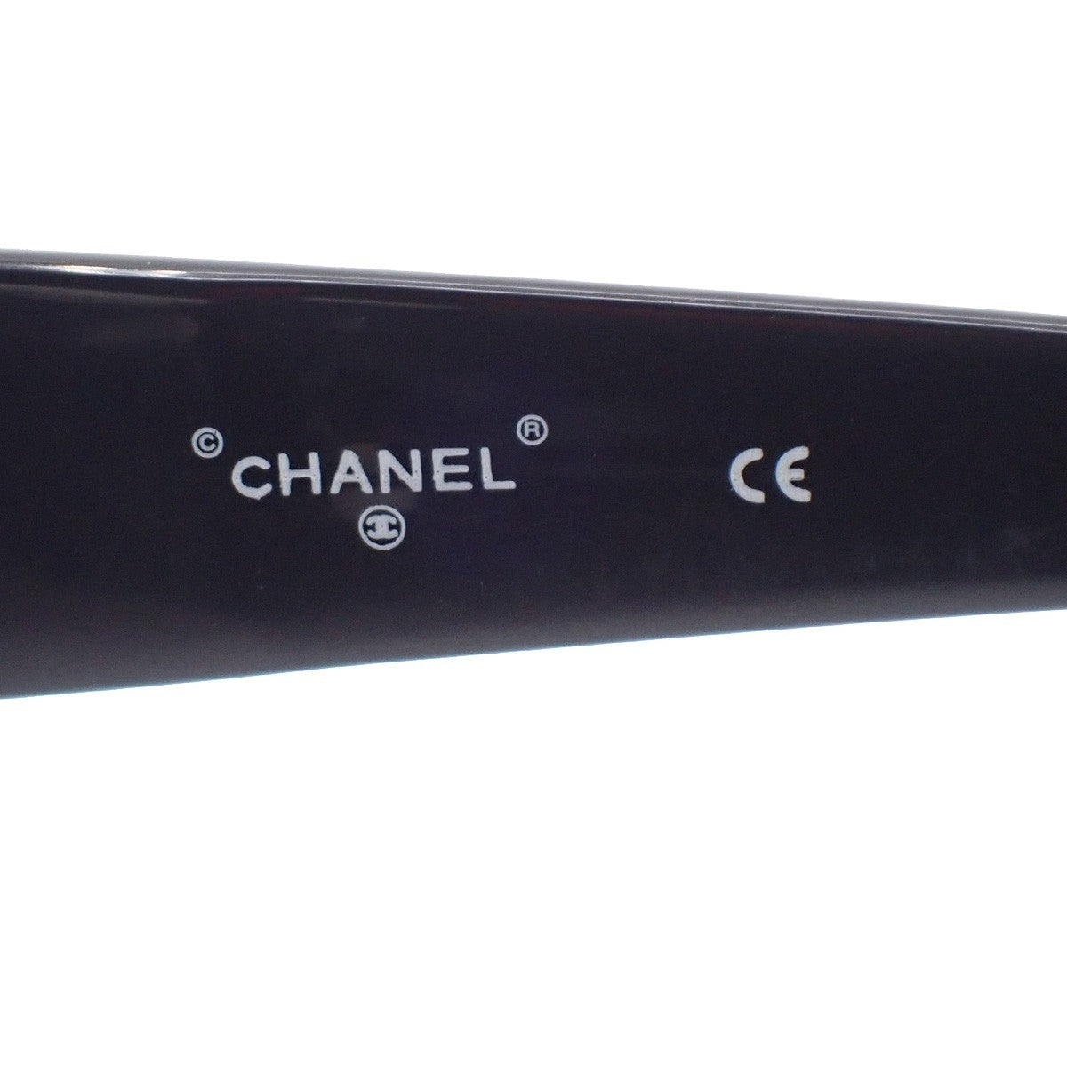 Chanel Chanel Logo Sunglasses Eye Wear Plastic Black Plastic Sunglasse Accessory (Pre-Owned)