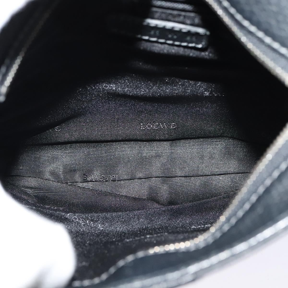 Loewe Vintage Leather Black Leather Shoulder Bag Bag (Pre-Owned)