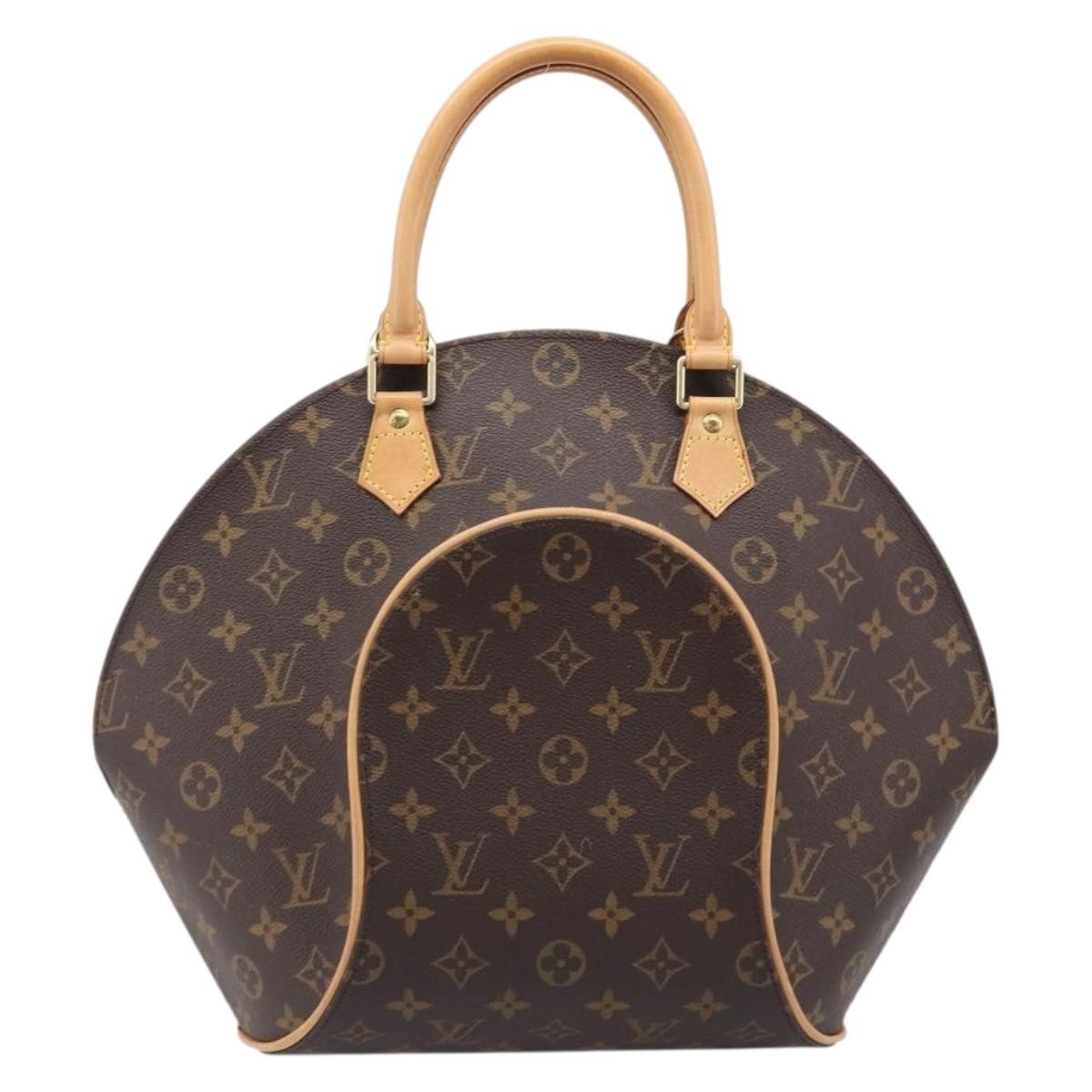 Louis Vuitton Ellipse Monogram Canvas Brown Canvas Handbag (Pre-Owned)