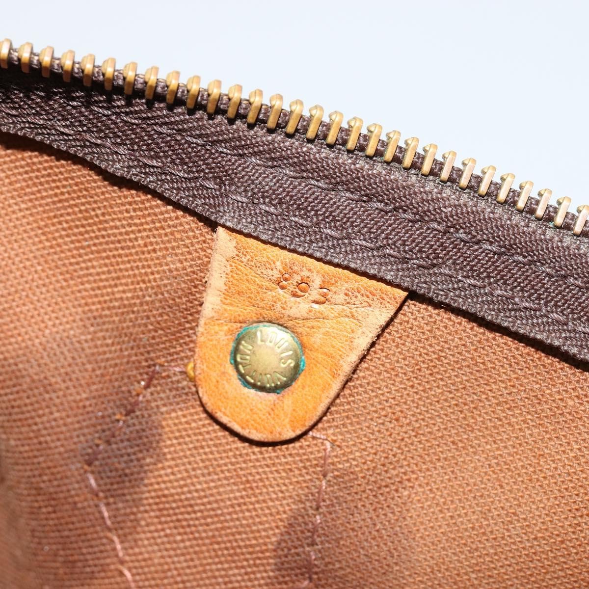 Louis Vuitton Speedy Monogram Canvas Brown Canvas Handbag (Pre-Owned)
