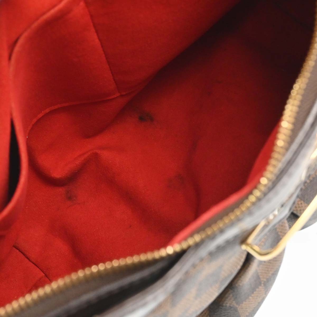 Louis Vuitton Sistina Damier Brown Canvas Handbag (Pre-Owned)