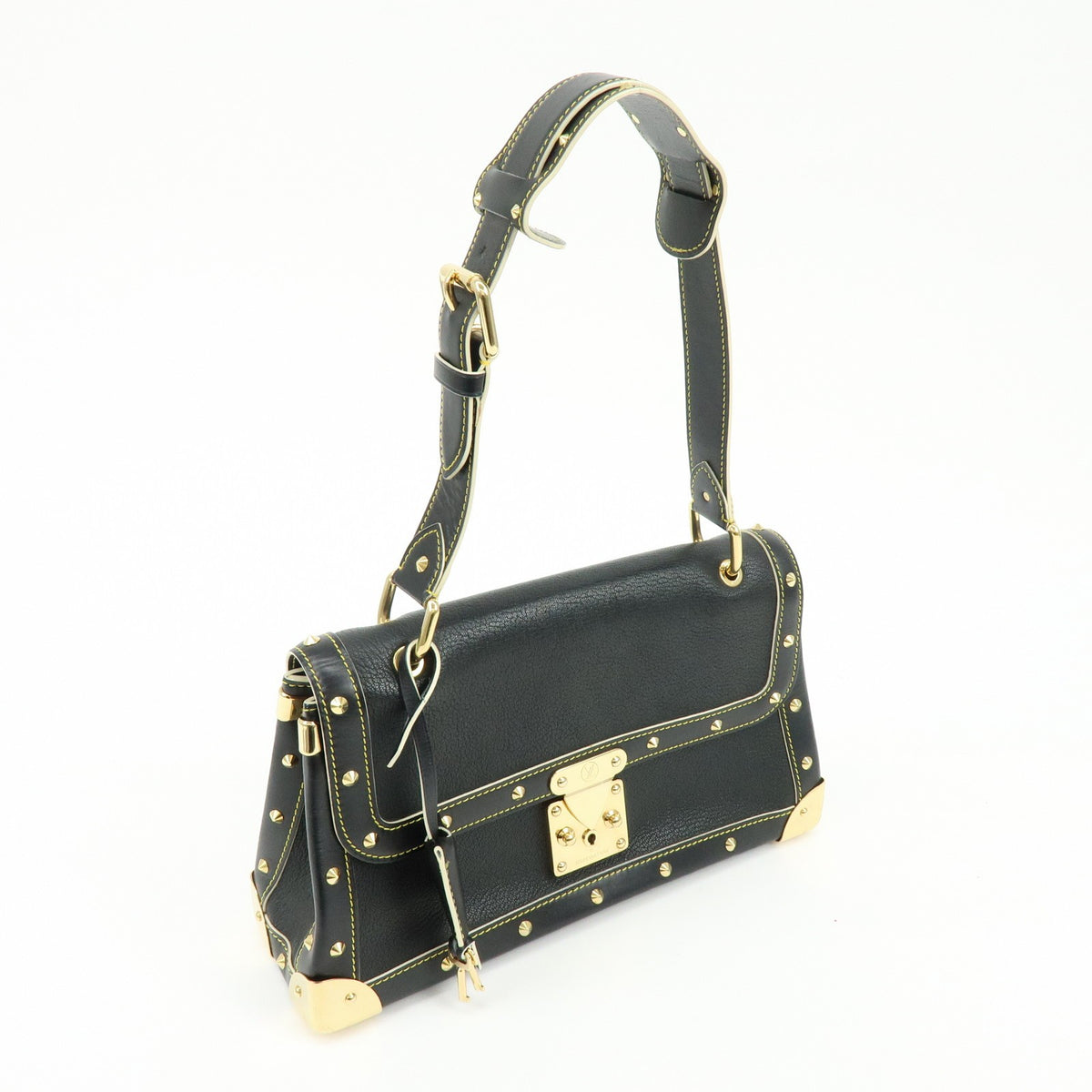 Louis Vuitton Suhali Le Talentueux Leather Black Leather Handbag (Pre-Owned)