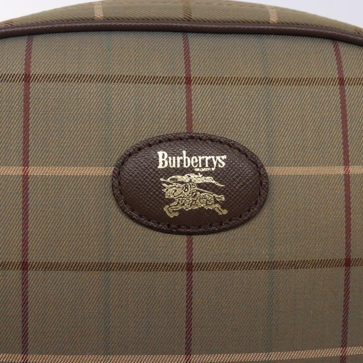 Burberry Nova Check Pochette Canvas Beige Canvas Clutche & Pouche Bag (Pre-Owned)