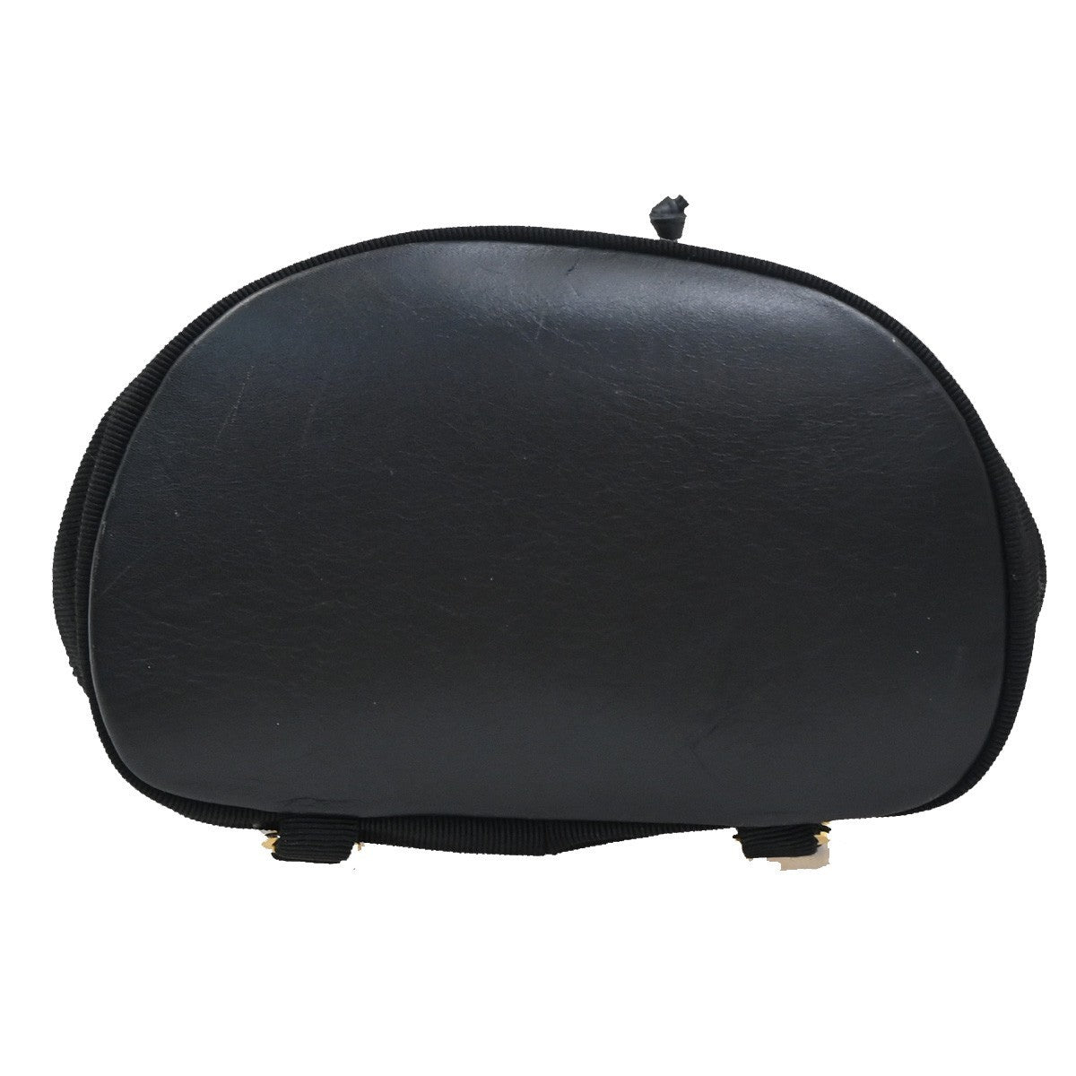 Salvatore Ferragamo Vala Canvas Black Canvas Backpack Bag (Pre-Owned)