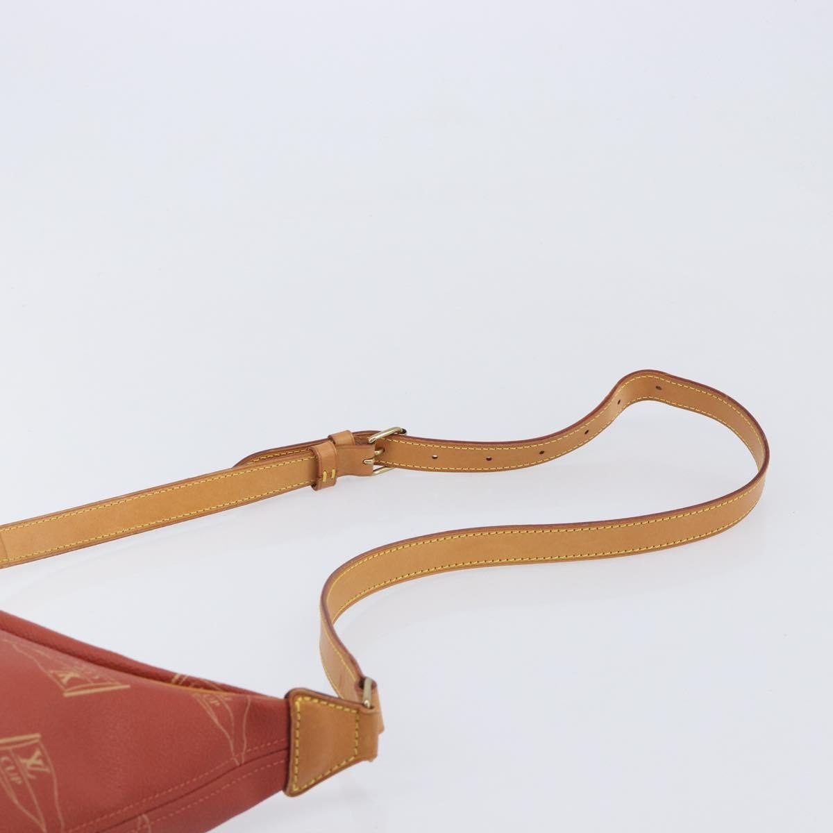 Louis Vuitton Cup Le Touquet Cup Canvas Red Canvas Shoulder Bag Bag (Pre-Owned)