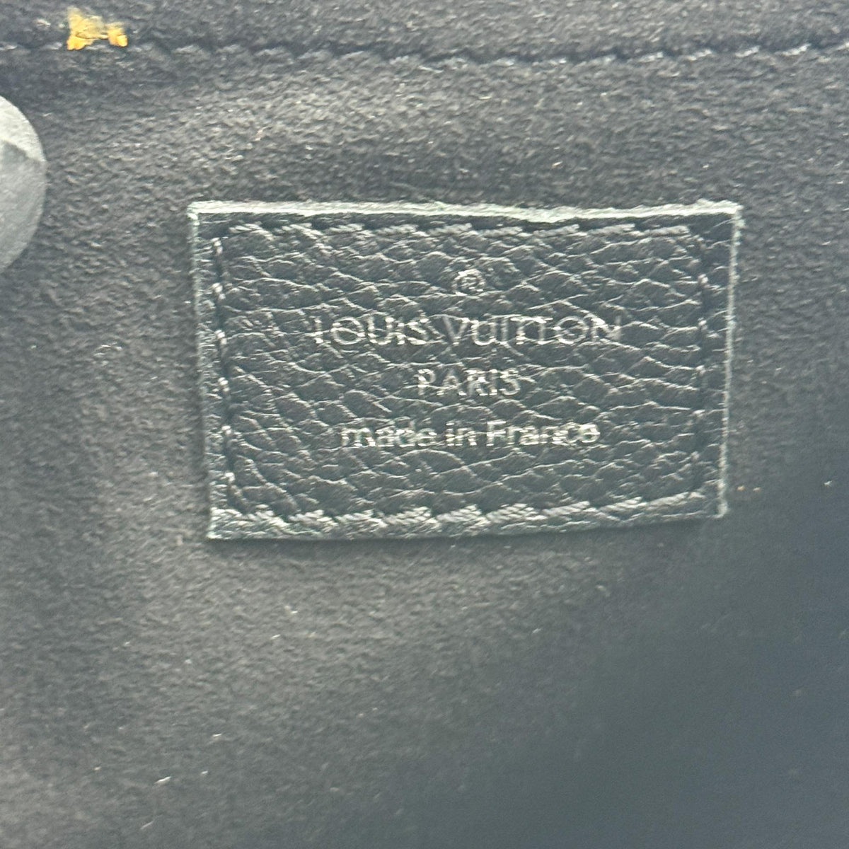 Louis Vuitton Mylockme Leather Black Leather Handbag (Pre-Owned)