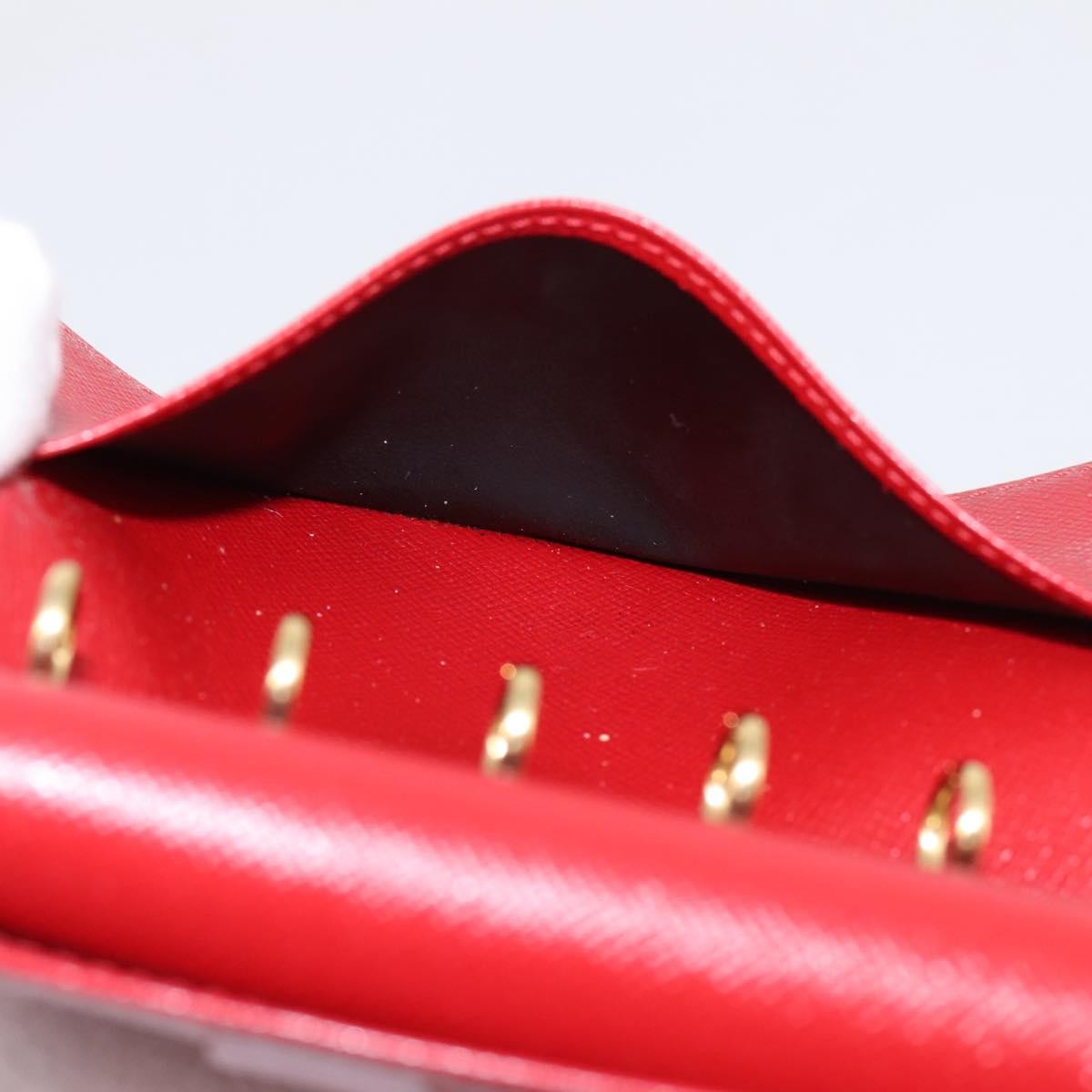 Louis Vuitton Agenda Cover Epi Red Leather Clutche & Pouche Bag (Pre-Owned)