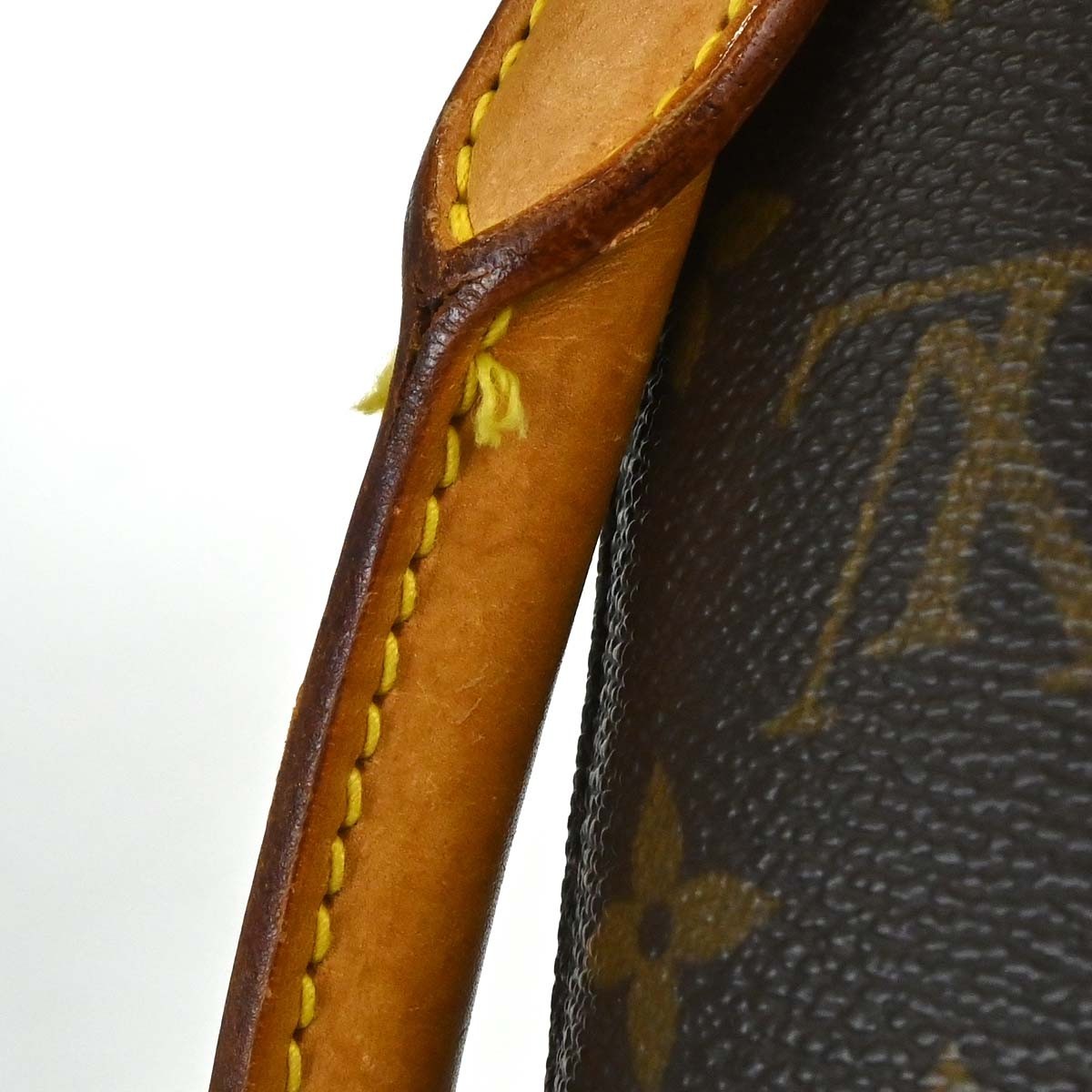 Louis Vuitton Looping Monogram Canvas Brown Canvas Handbag (Pre-Owned)