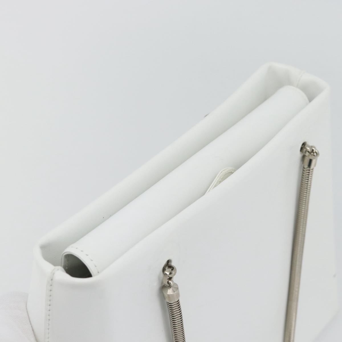 Givenchy Shoulder Leather White Leather Shoulder Bag Bag (Pre-Owned)
