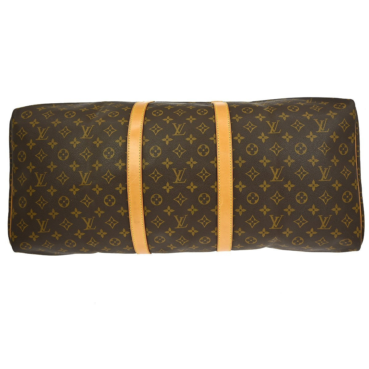 Louis Vuitton Keepall Monogram Canvas Brown Canvas Travel Bag Bag (Pre-Owned)