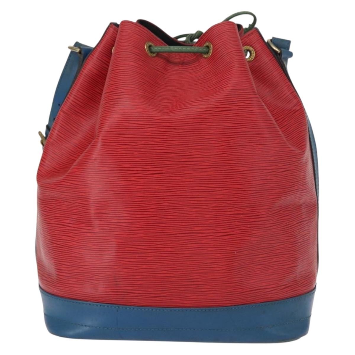 Louis Vuitton Tricolor Noe Epi Leather Red Leather Shoulder Bag Bag (Pre-Owned)