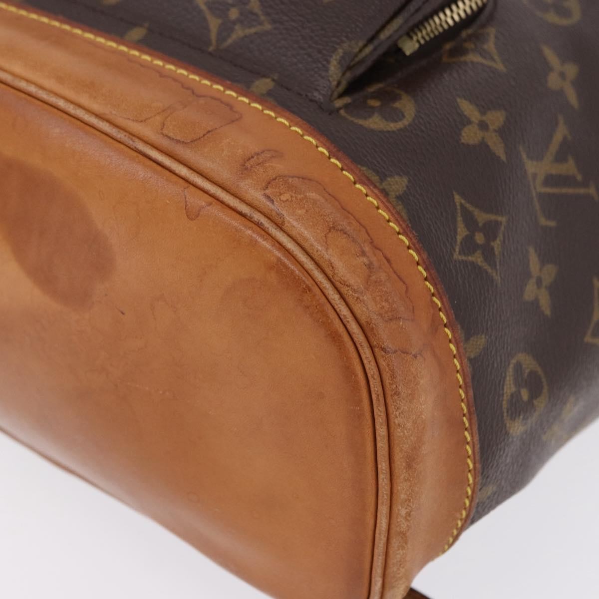 Louis Vuitton Montsouris Monogram Brown Canvas Backpack Bag (Pre-Owned)