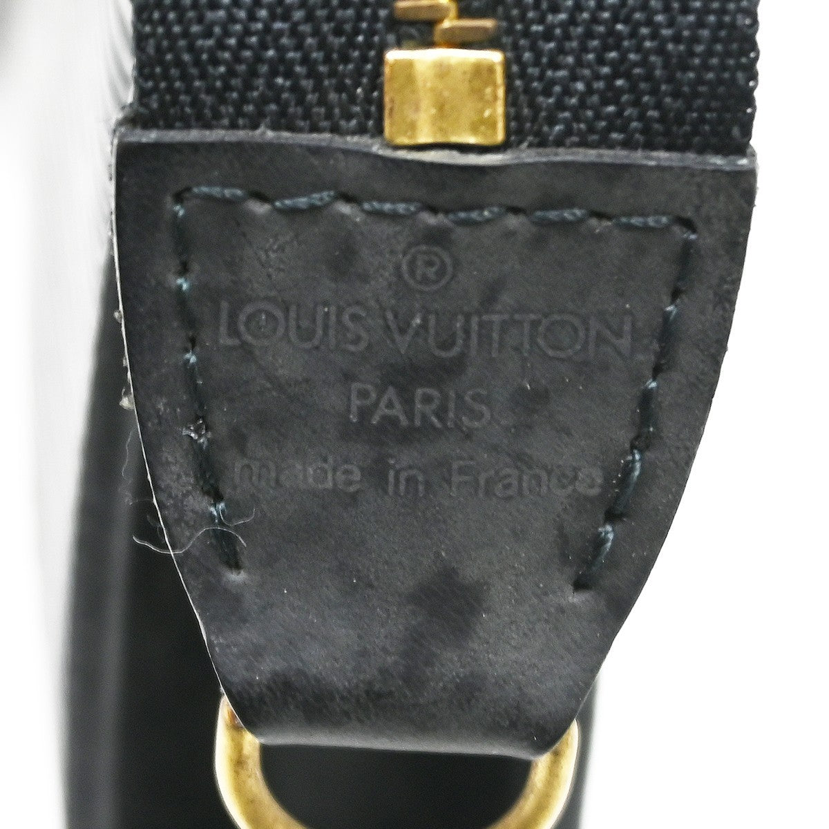 Louis Vuitton Pochette Accessoires Epi Leather Black Leather Clutche & Pouche Bag (Pre-Owned)