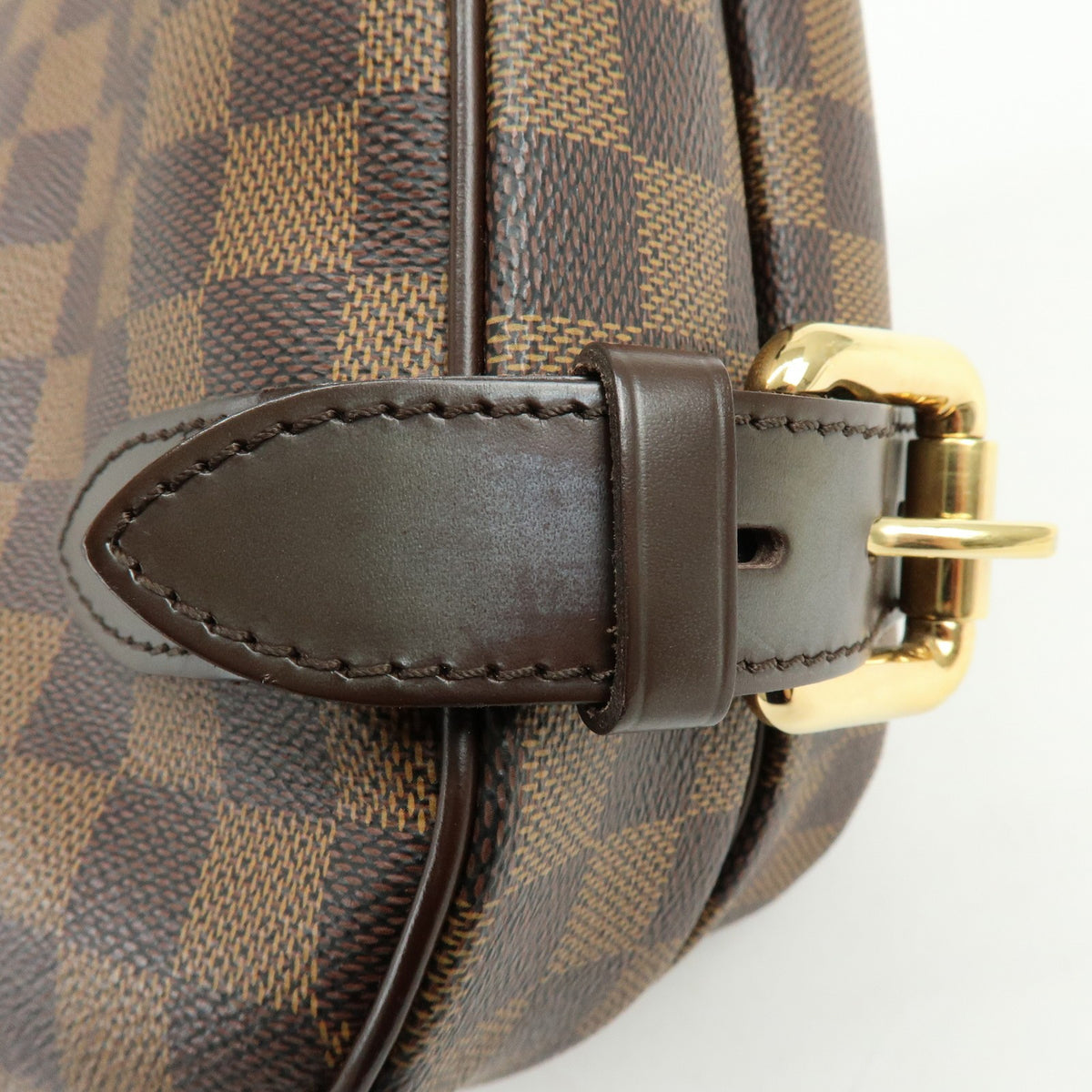 Louis Vuitton Highbury Damier Brown Canvas Handbag (Pre-Owned)