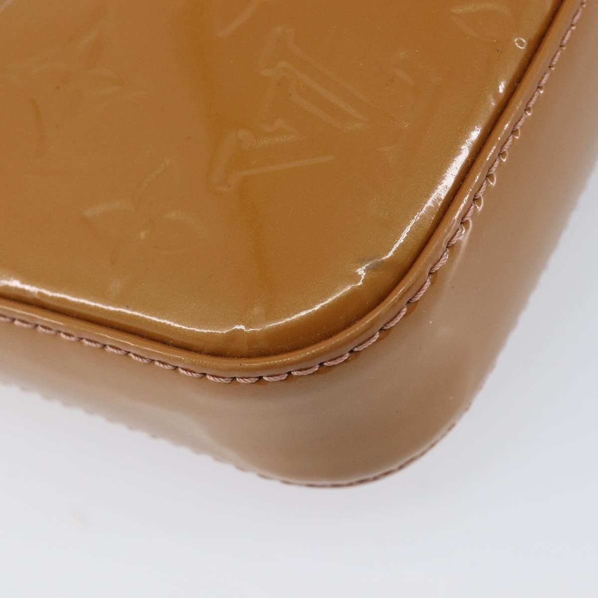 Louis Vuitton Pochette Accessoires Nm Monogram Vernis Brown Patent_Leather Clutche & Pouche Bag (Pre-Owned)