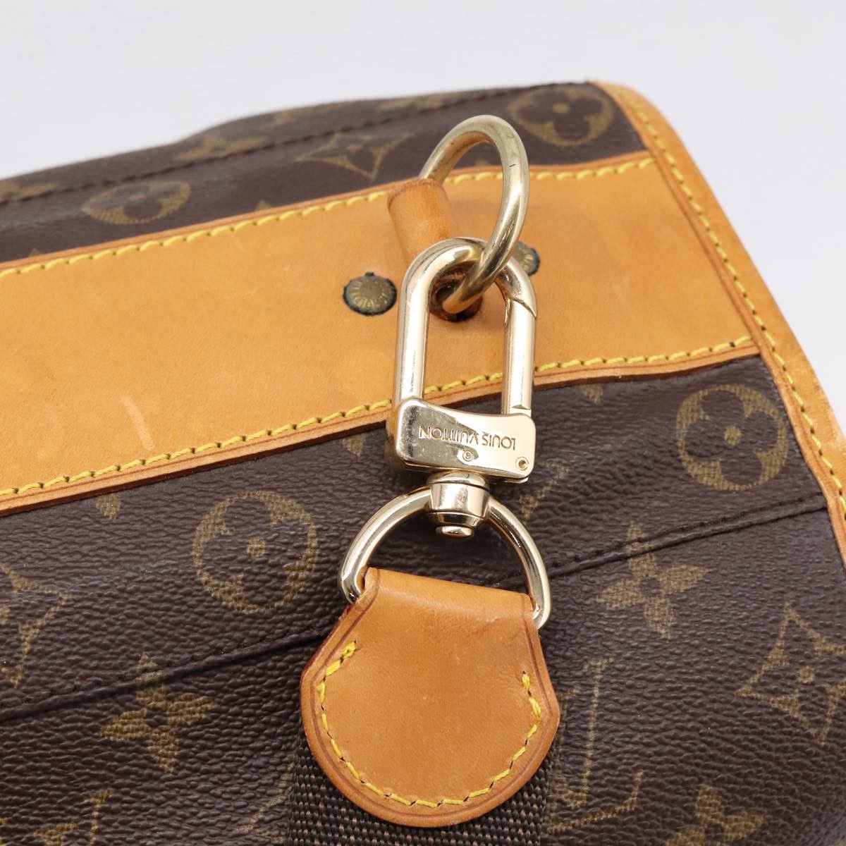 Louis Vuitton Garment Carrier Monogram Canvas Brown Canvas Handbag (Pre-Owned)